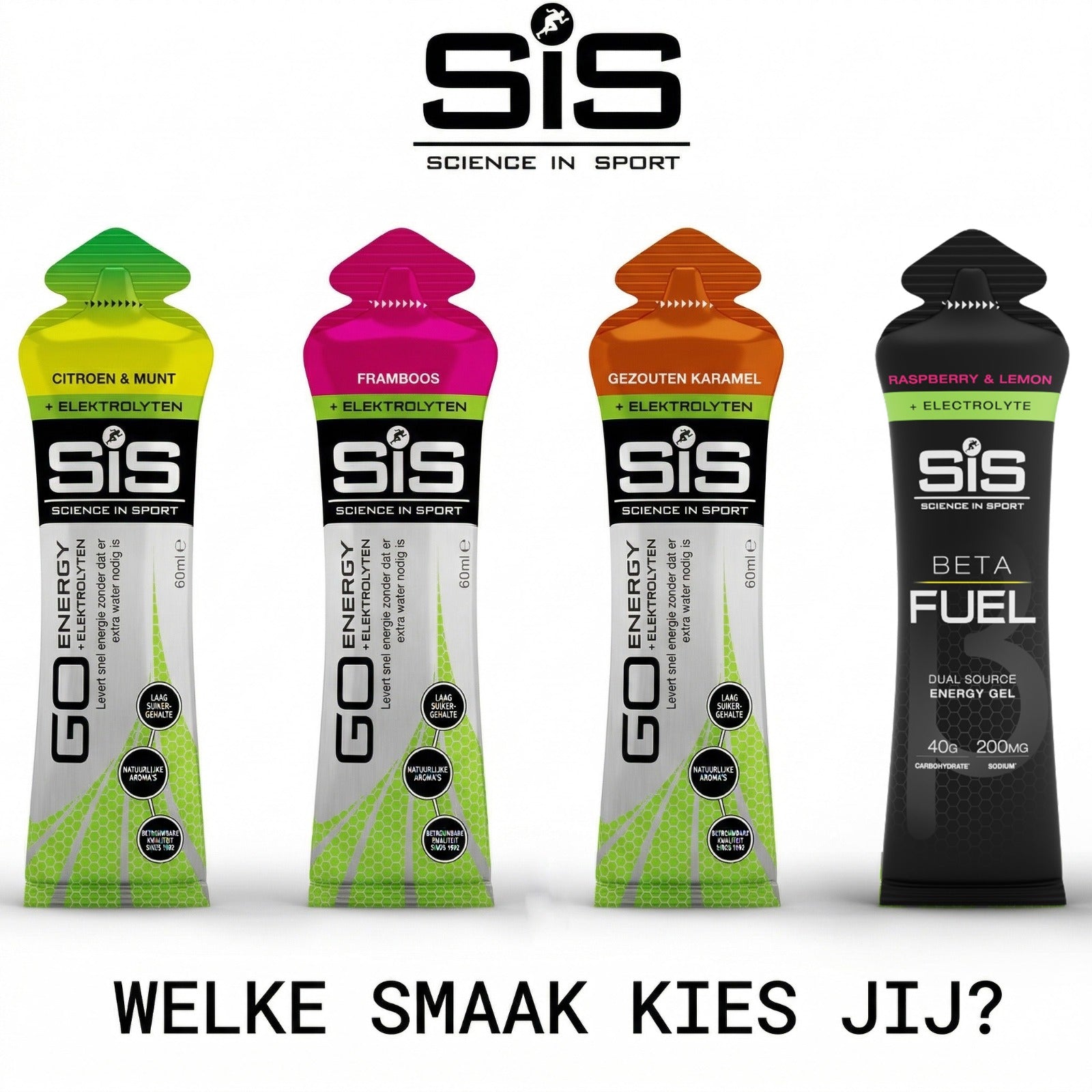 SIS Electrolyte Energy Gels