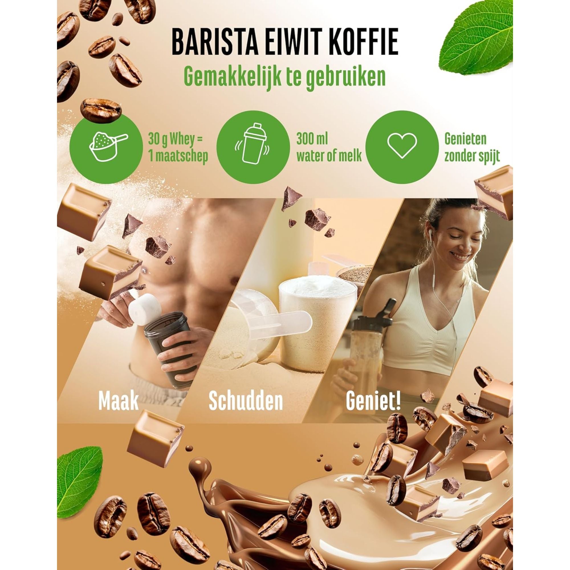 Barista Whey Nougat 908g | Vit4ever