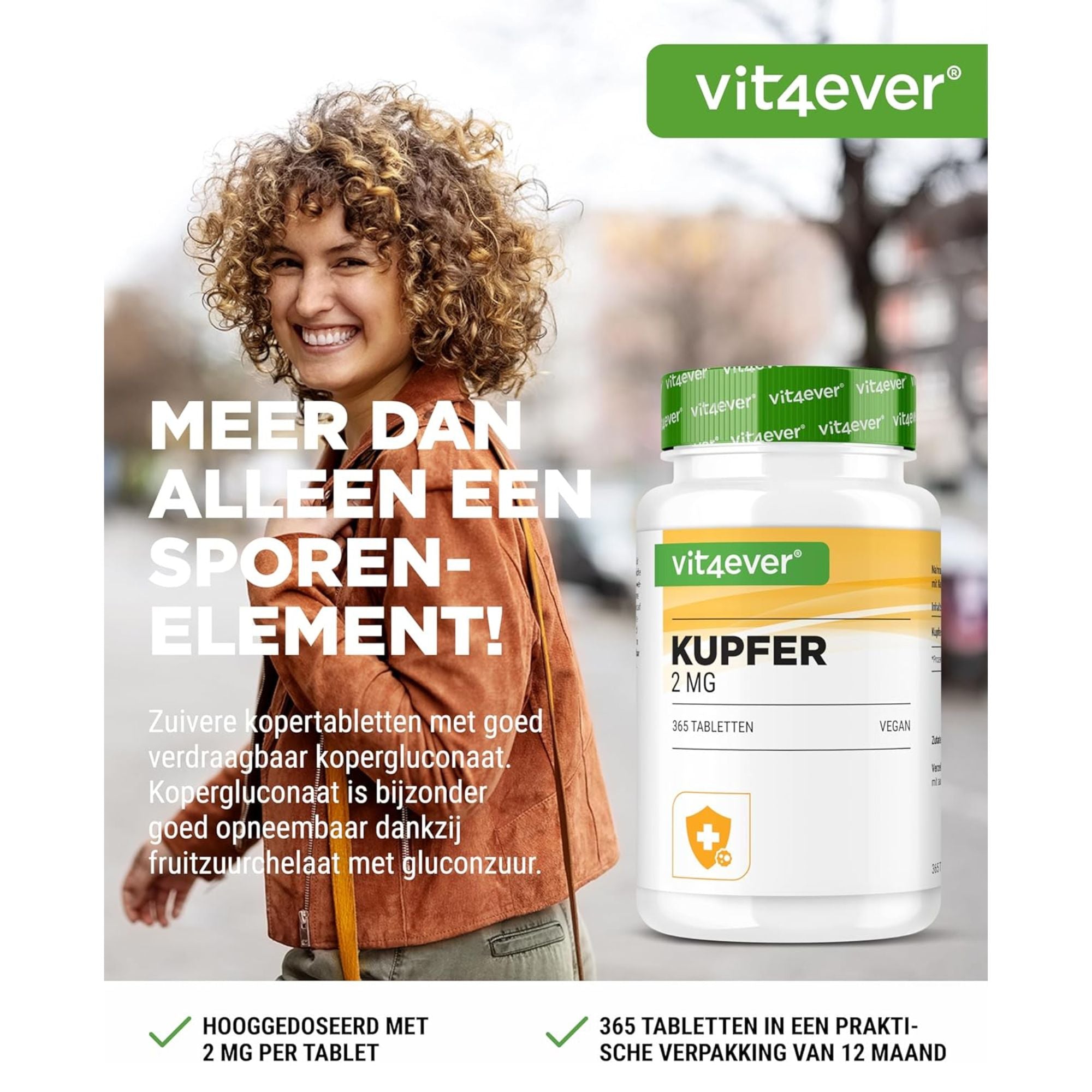 Vit4ever koper tabletten