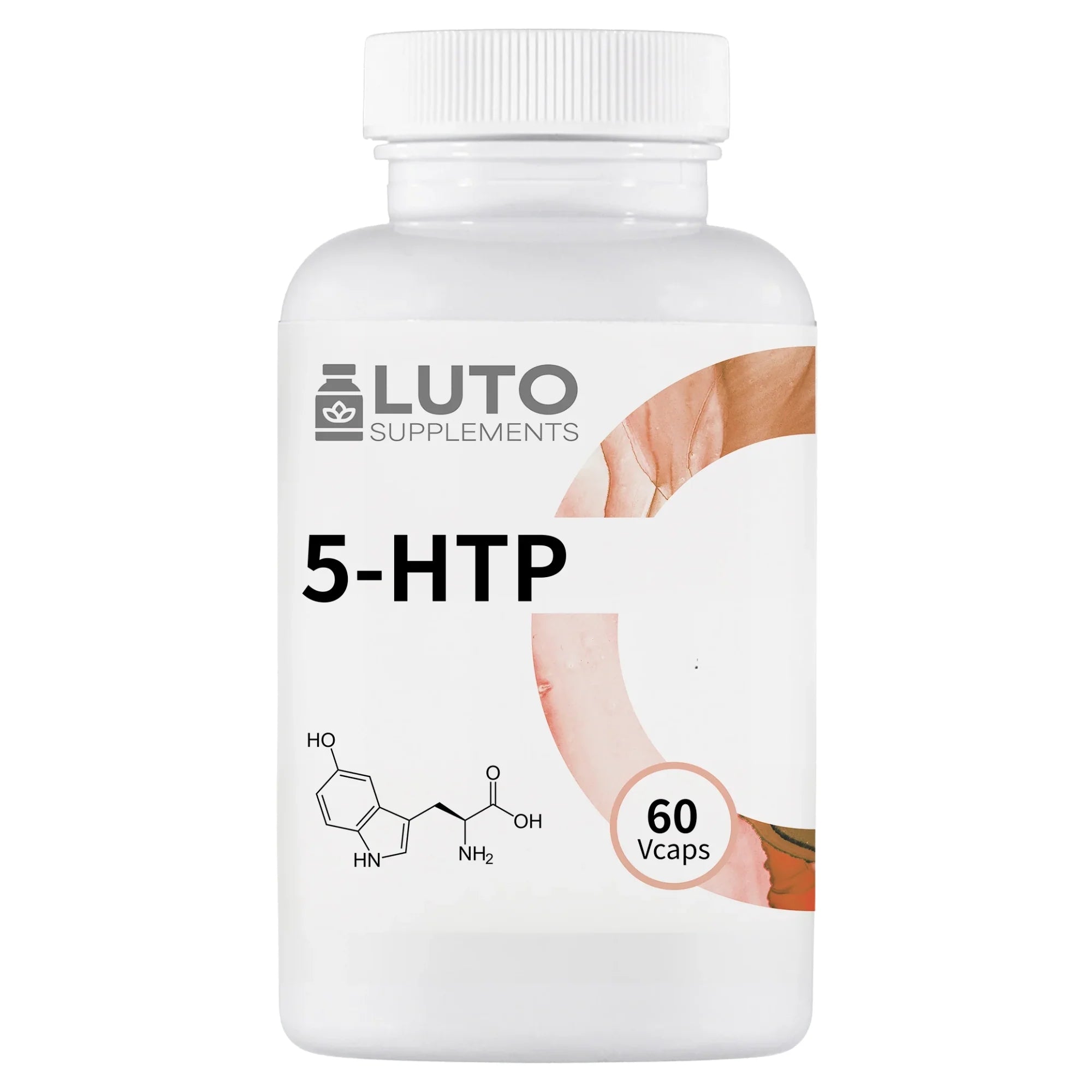 5-HTP 375mg + Vitamine B6 | 60 capsules | LUTO Supplements