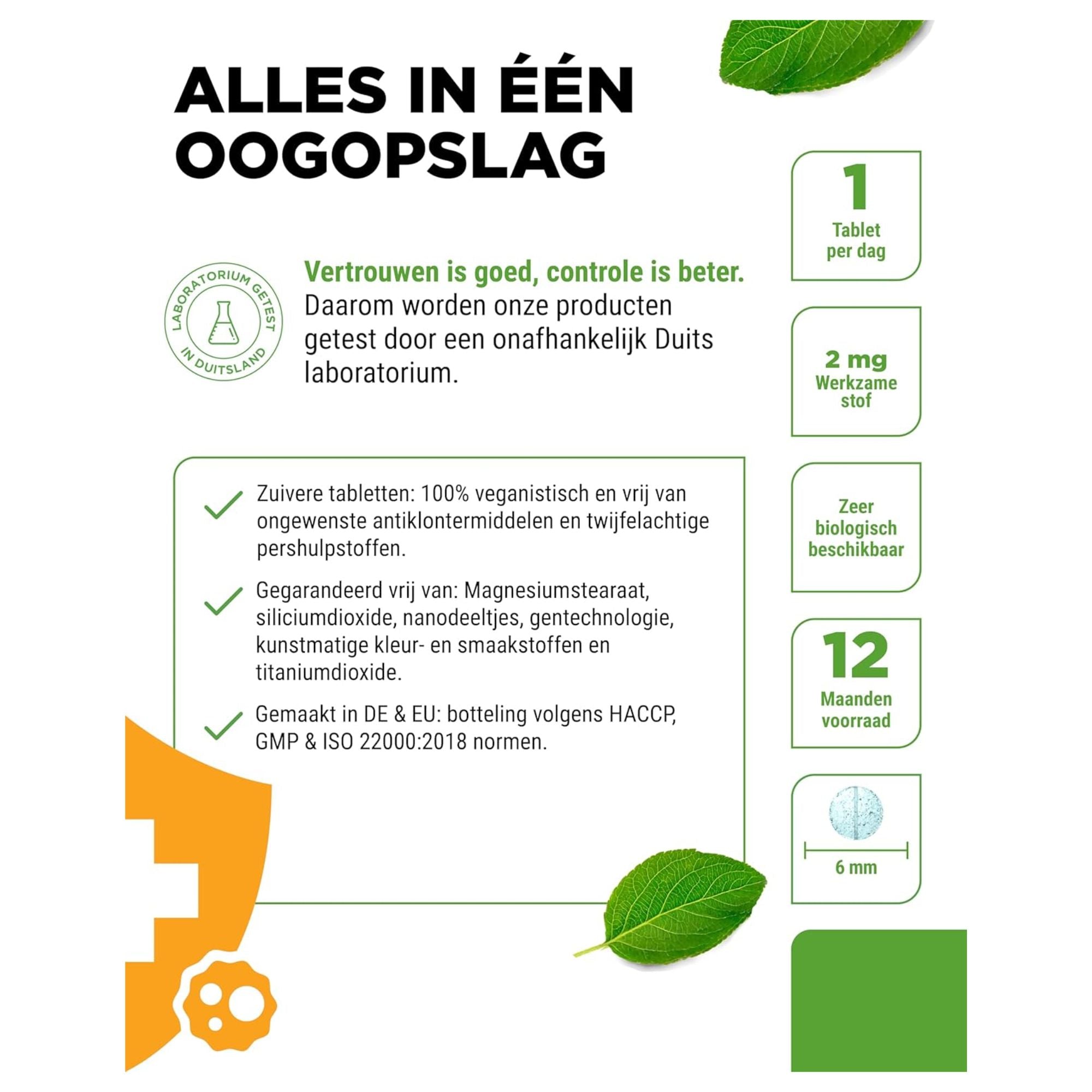 Vit4ever koper tabletten