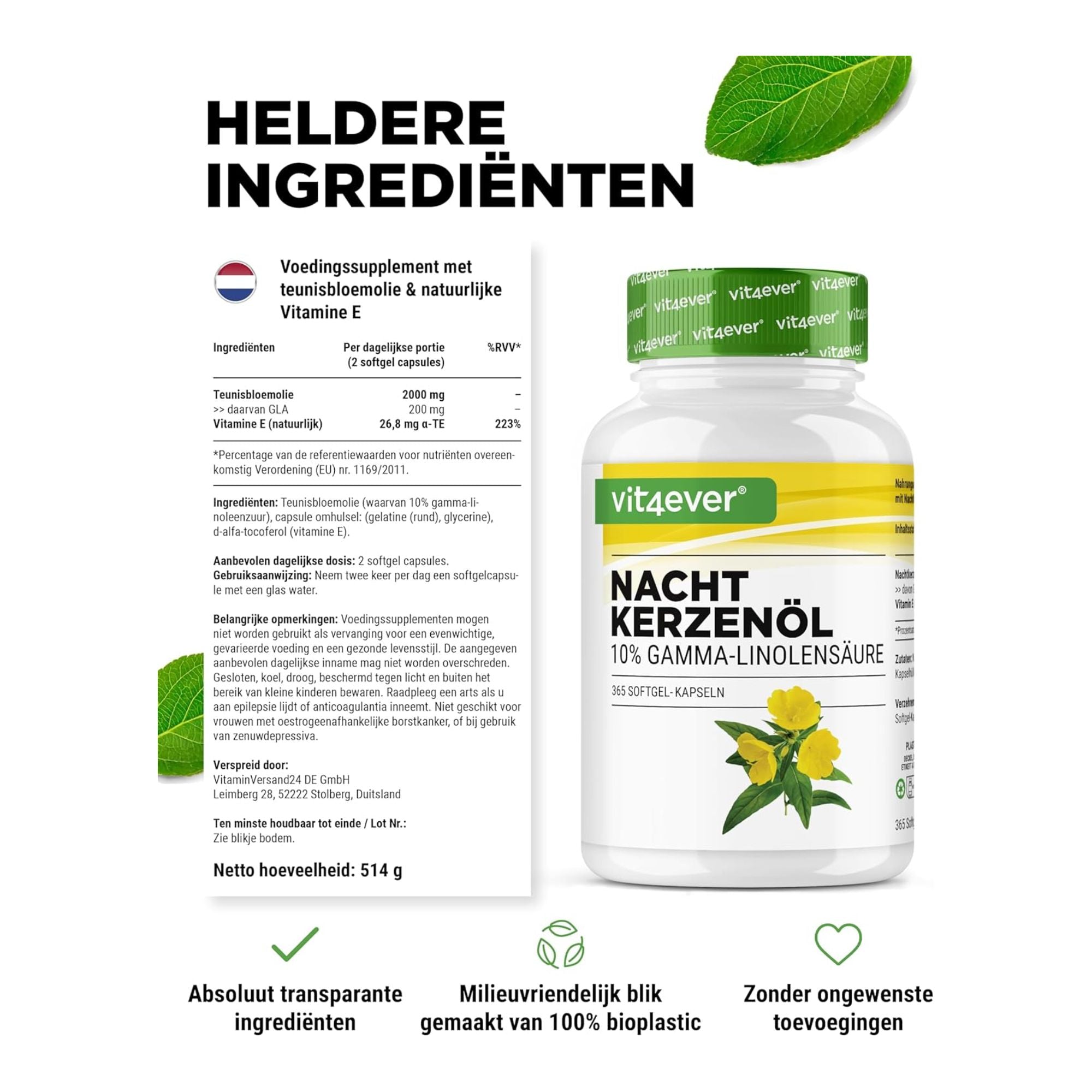 vit4ever teunisbloemolie