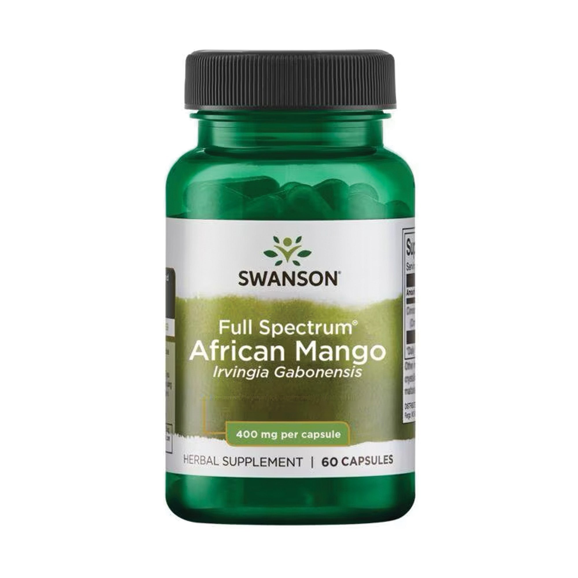 Afrikanische Mango (Irvingia gabonensis) 400 mg | 60 Kapseln | Swanson