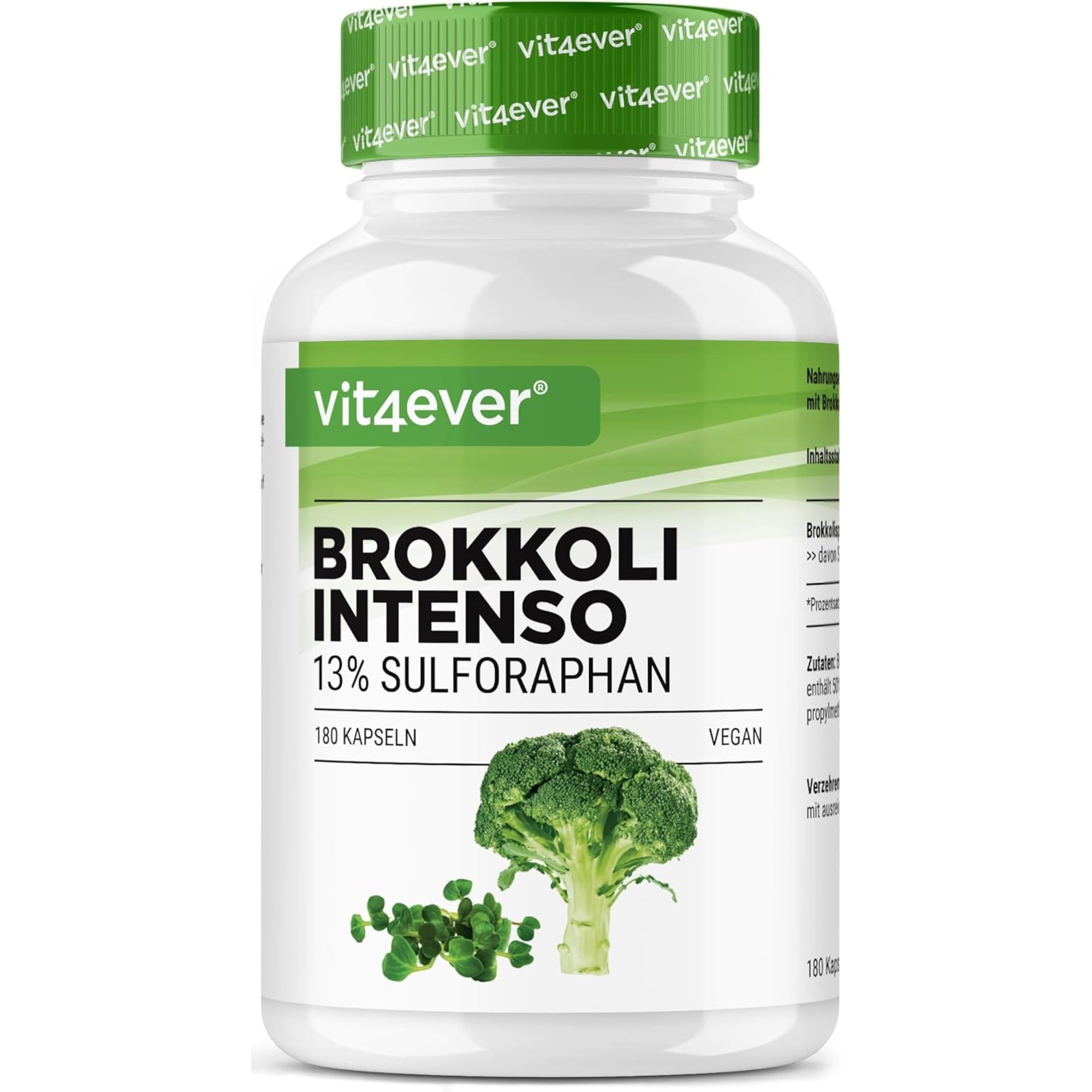 Brokkolispruitenextract Intenso | 13% Sulforafaan | Vit4ever