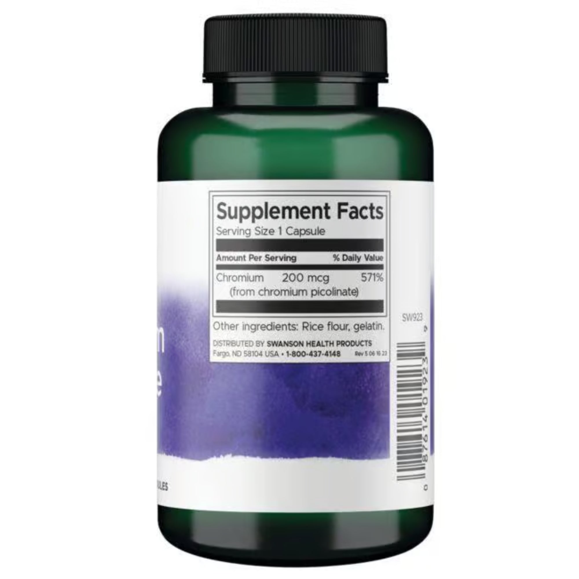 Chroom Picolinaat 200 mcg | 100 of 200 capsules | Swanson