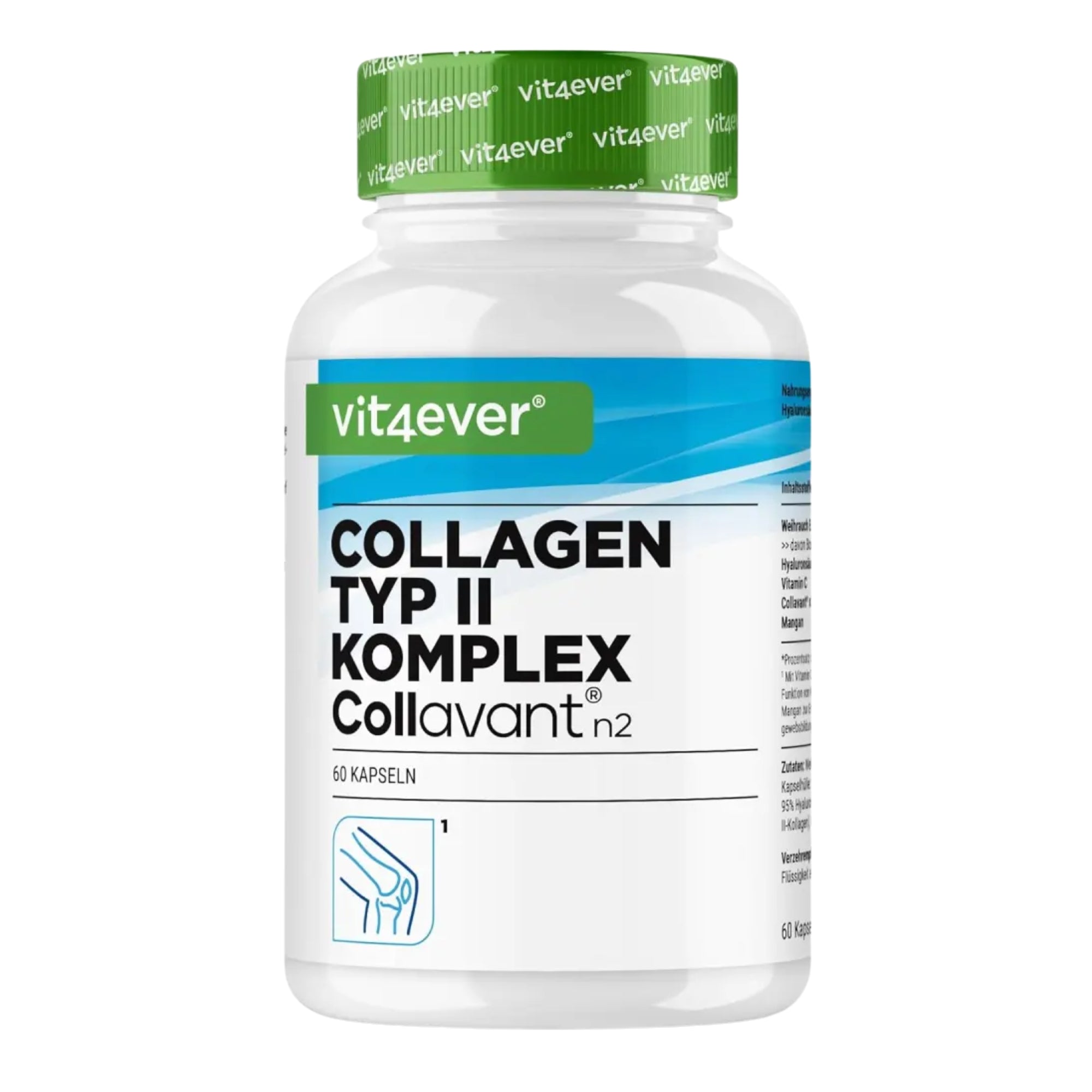 Collavant® n2 | Collageen Type 2 Complex | 60 capsules | Vit4ever