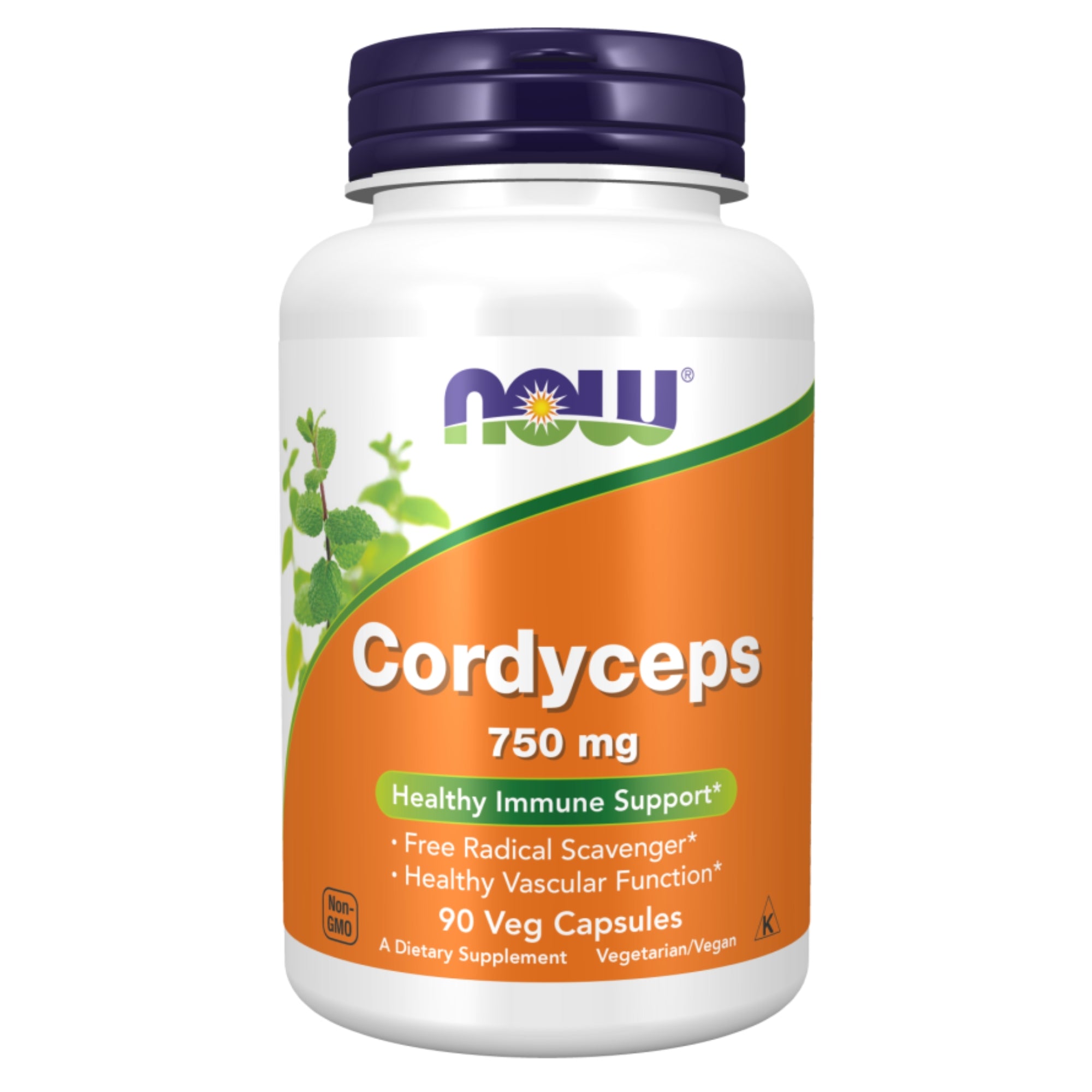 Cordyceps 750 mg | 90 vegane Kapseln | NOW®