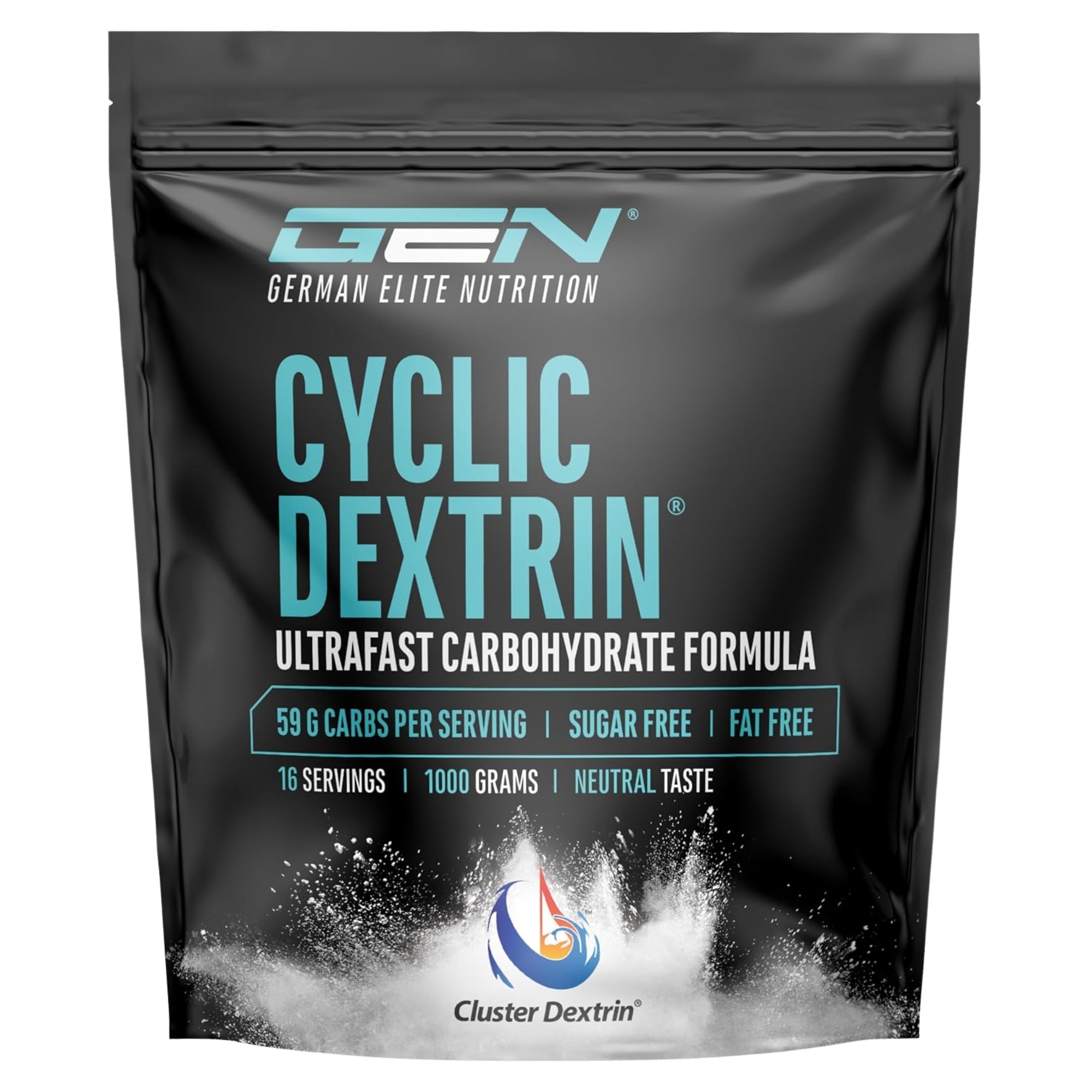 German Elite Nutrition Cyclic Dextrin 1000 g - sportsupplement | kopen in Nederland en België