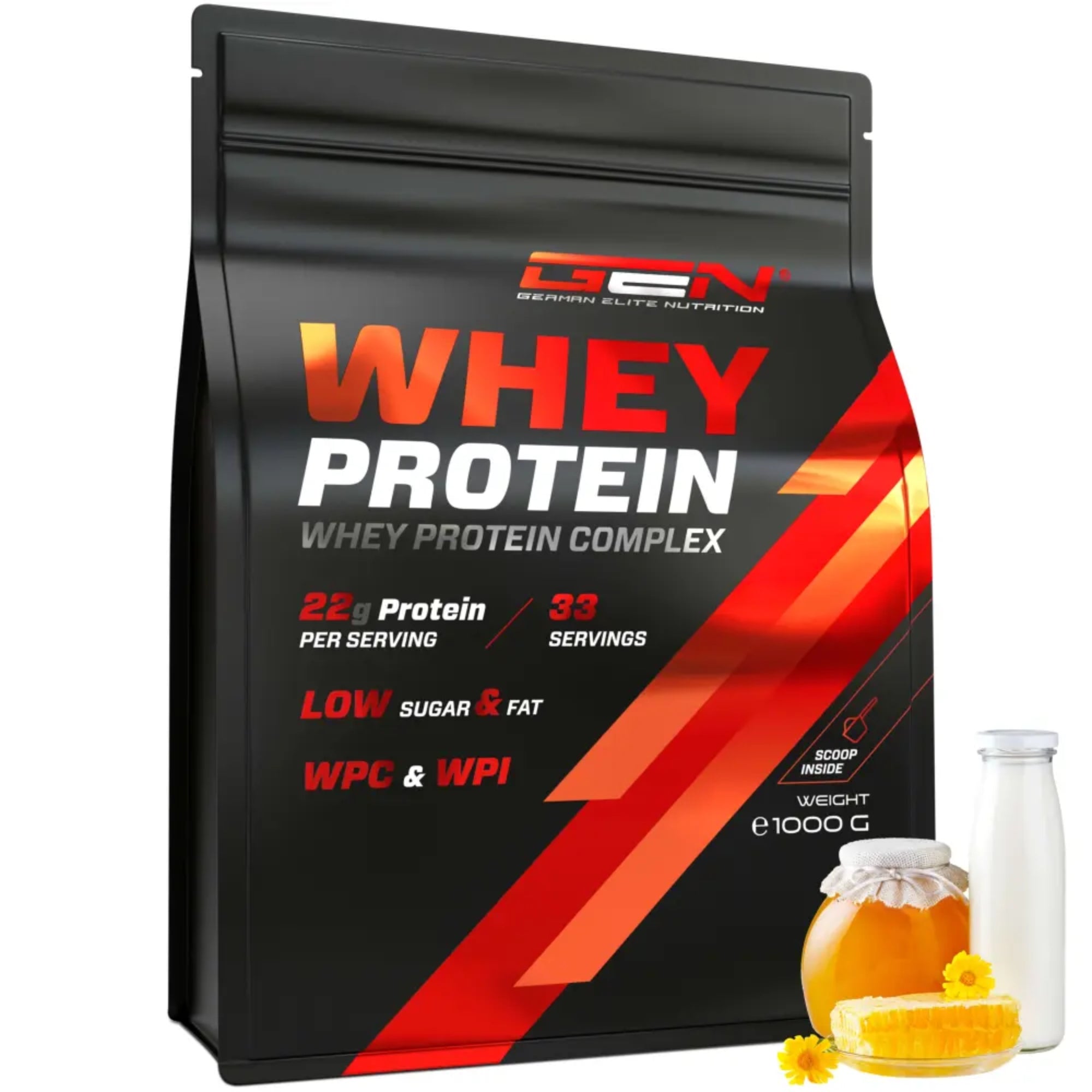Molkenproteinkomplex | 1 kg | German Elite Nutrition