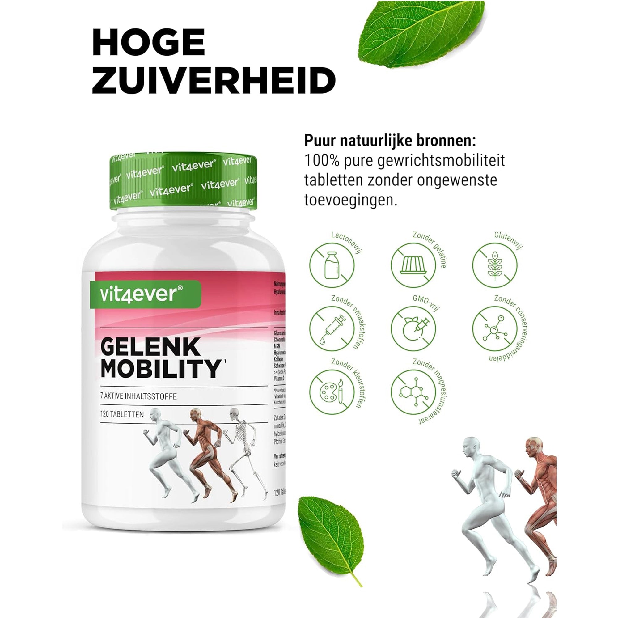 Gewricht en Mobiliteit | 120 tabletten | Vit4ever