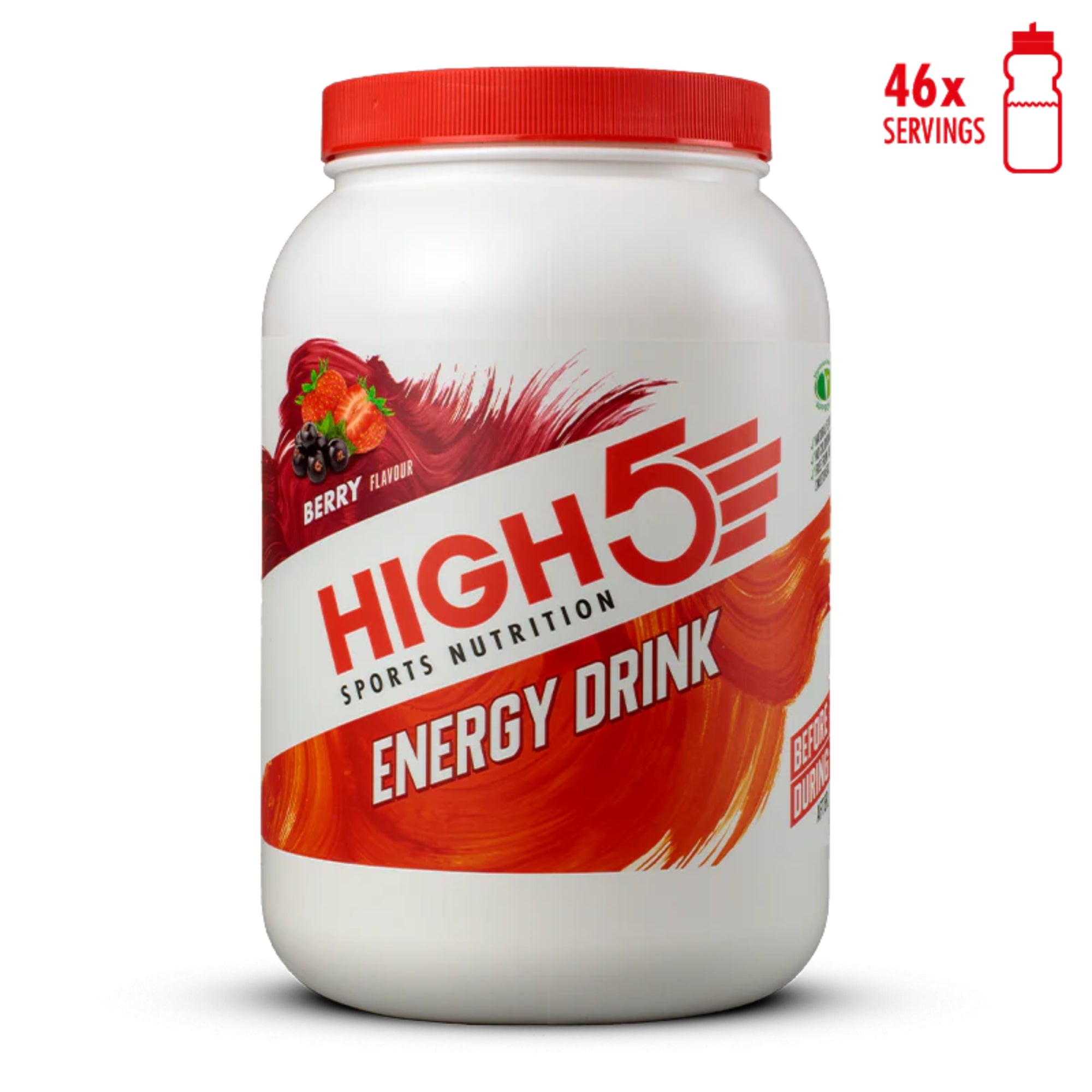 HIGH5 Energy Drink Berry | Koolhydraat-elektrolytenpoeder