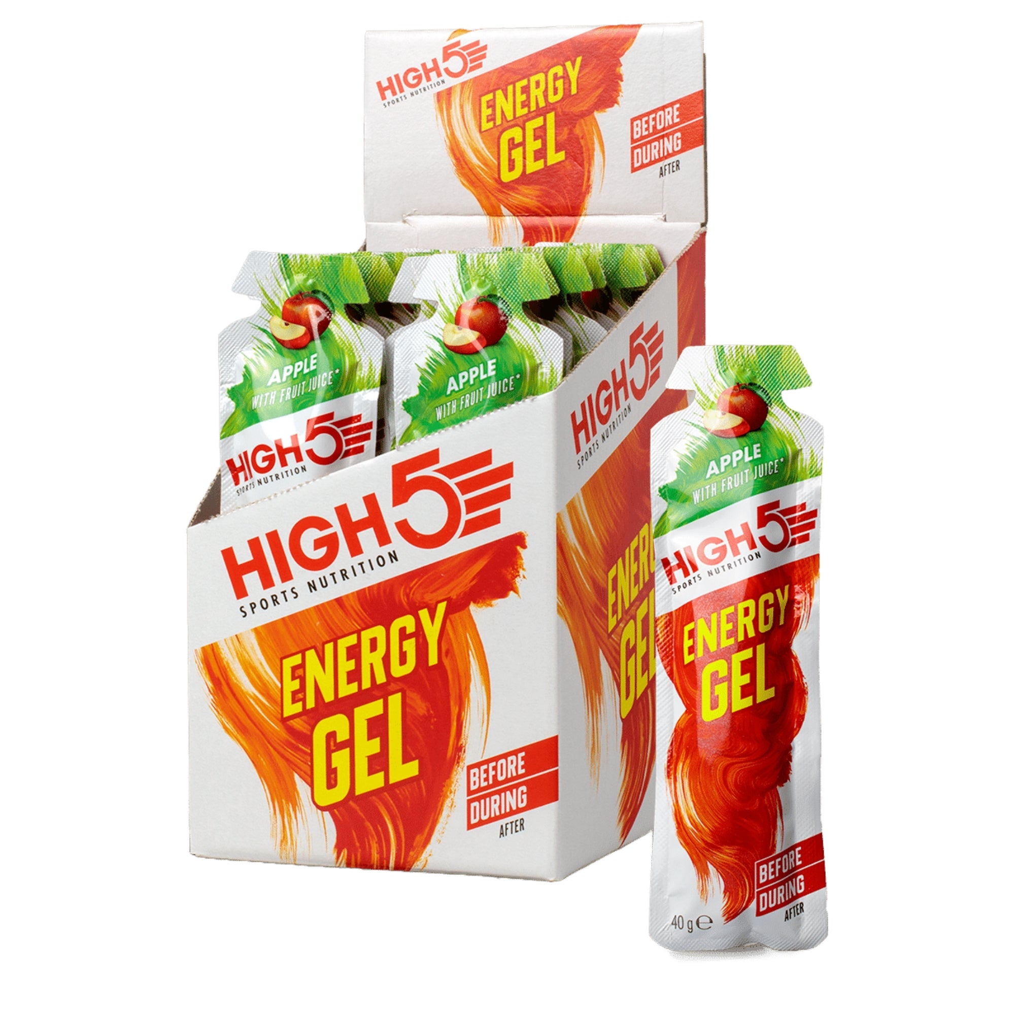 Appel High5 Energy Gel 20 x 40 gr
Energiegels