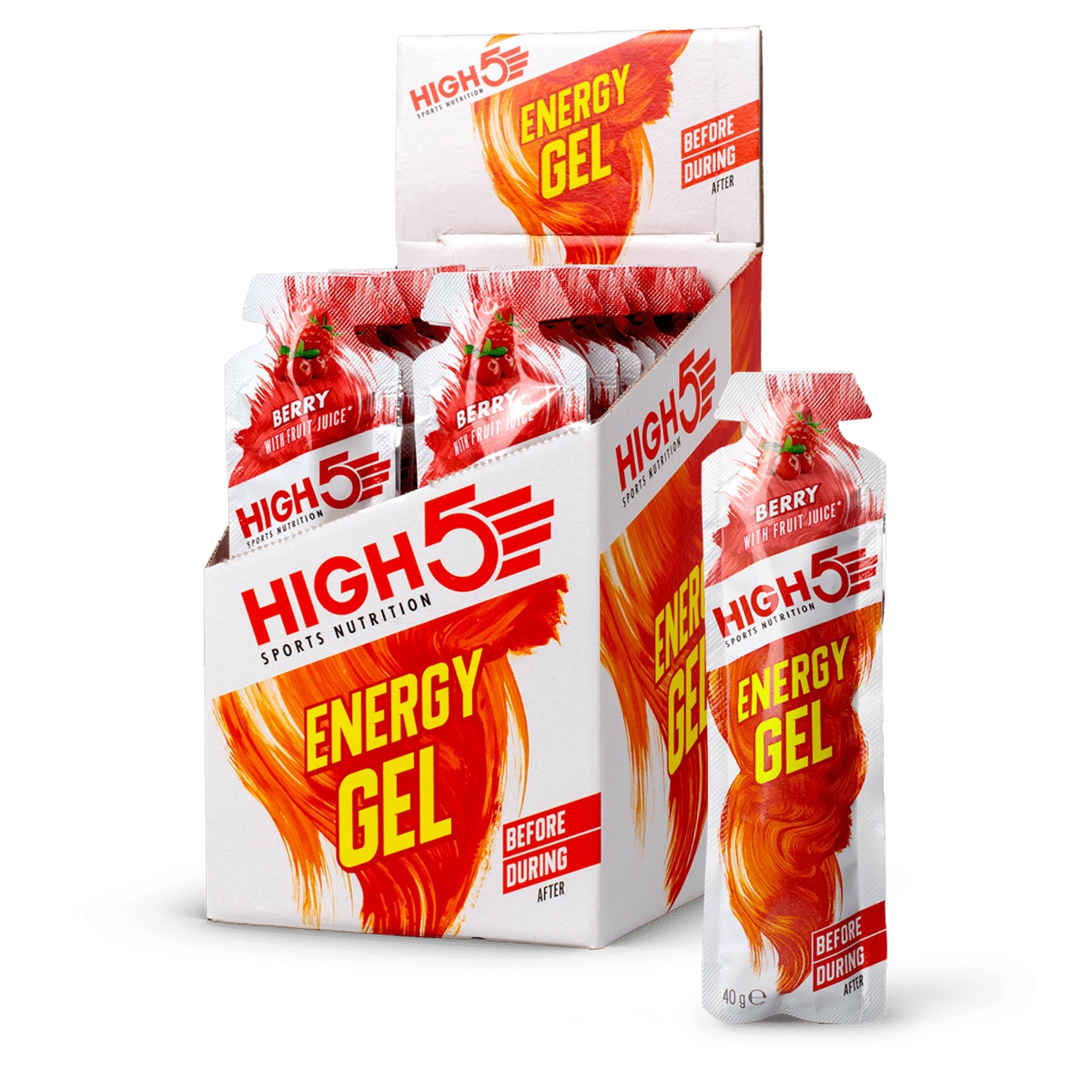 Berry High5 Energy Gel 20 x 40 gr
Energiegels