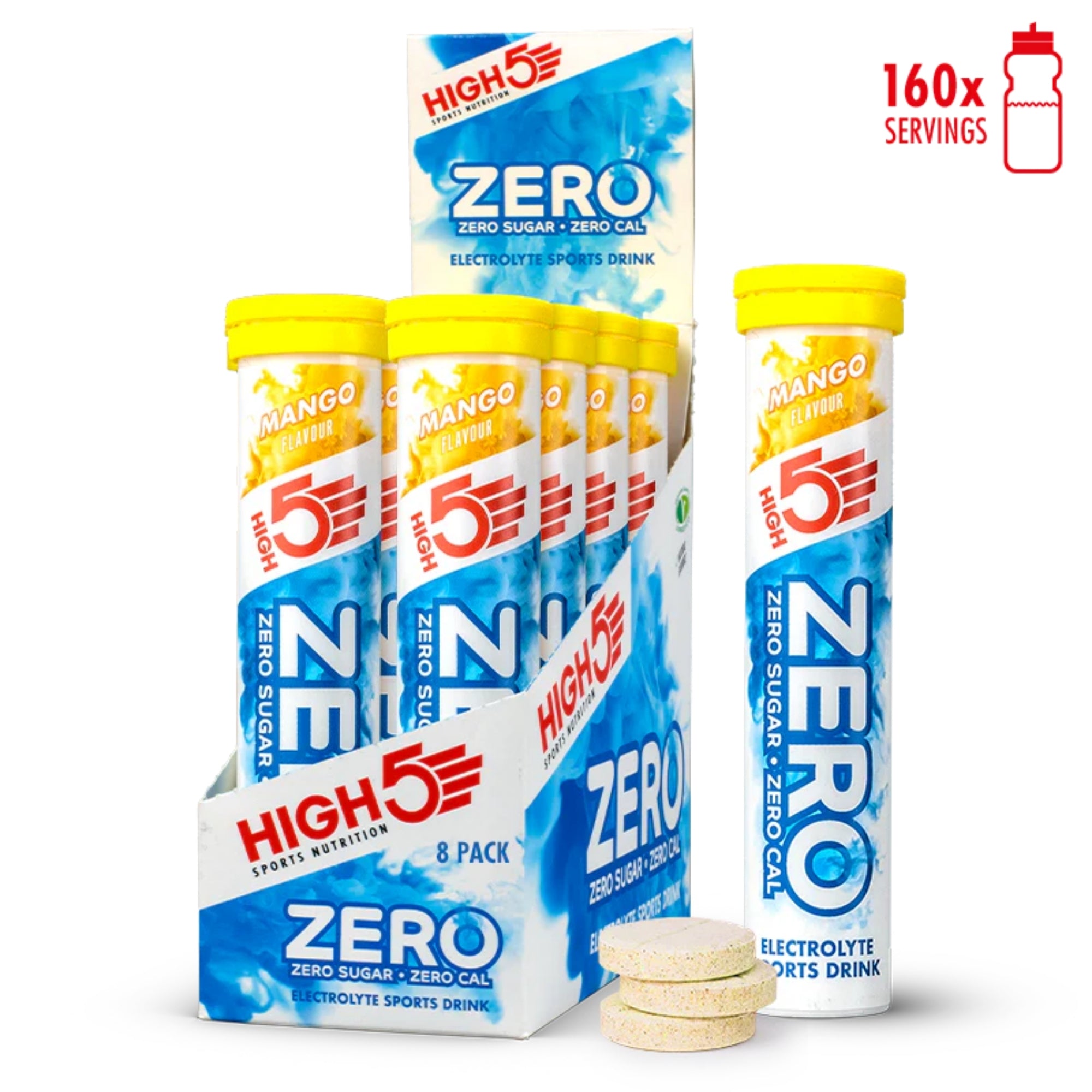 HIGH5 ZERO Mango | elektrolyten bruistabletten