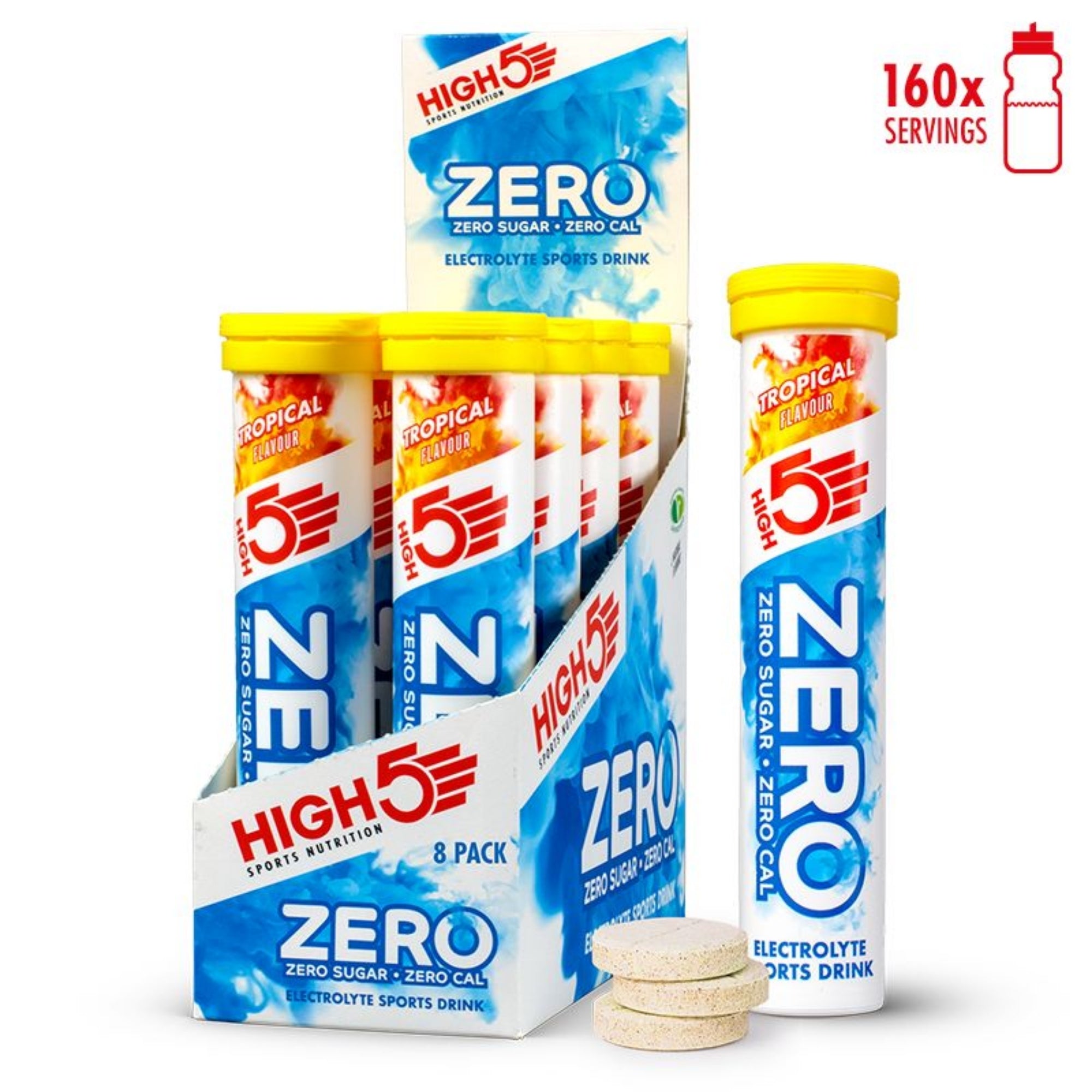 HIGH5 ZERO Tropical | elektrolyten bruistabletten
