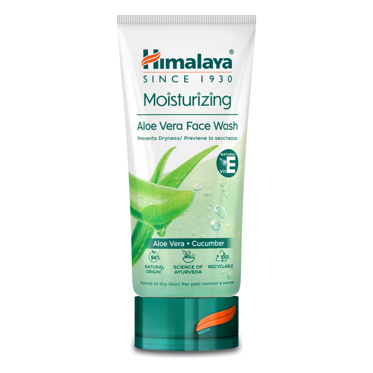 Moisturizing Aloe Vera Face Wash - 150 ml - Himalaya