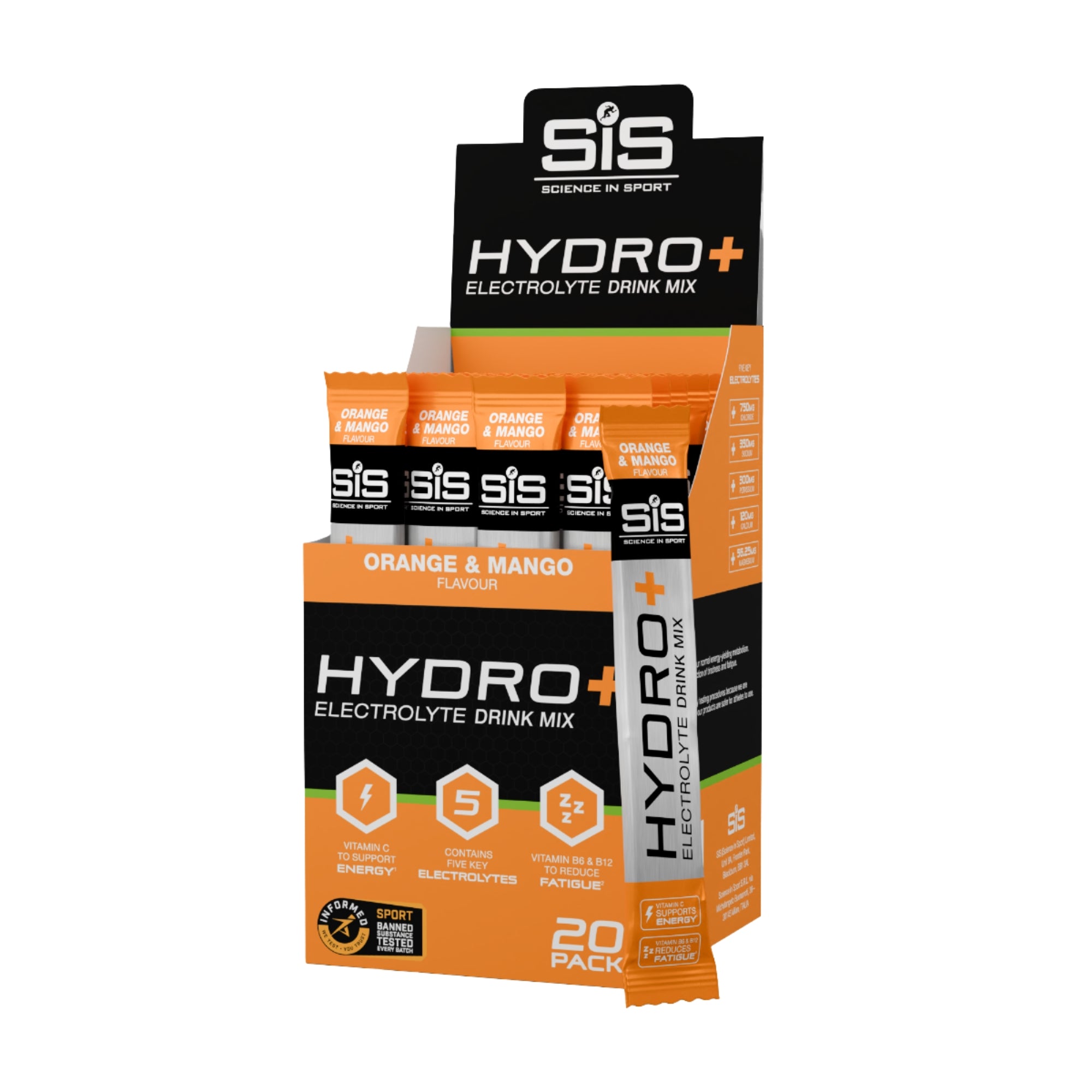 Orange & Mango Hydro+ 20-pack SIS