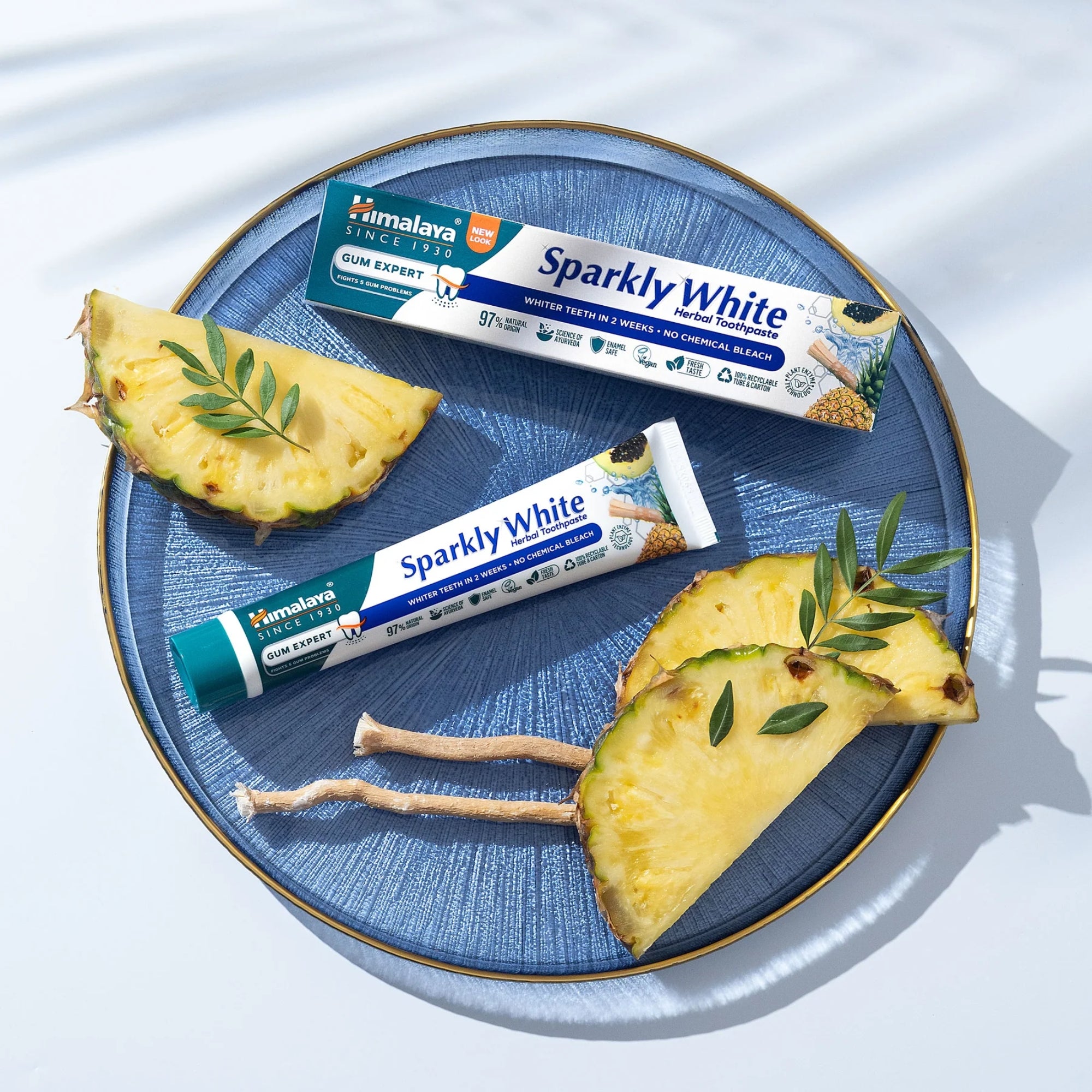 Gum Expert Kräuterzahncreme Sparkly White | 75 ml | Himalayas