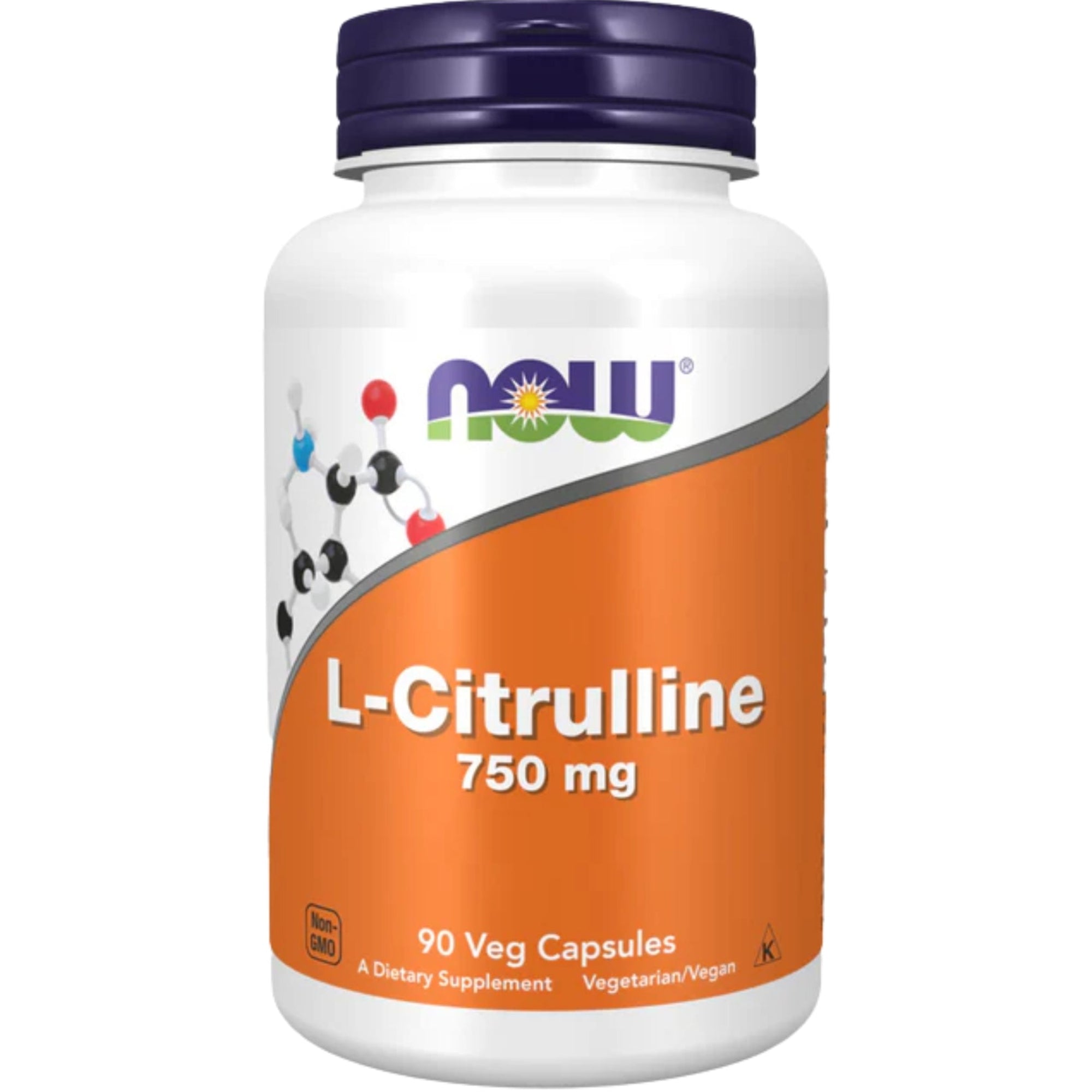 L-Citrulline | 750mg per capsule | 90 vcaps | NOW Foods