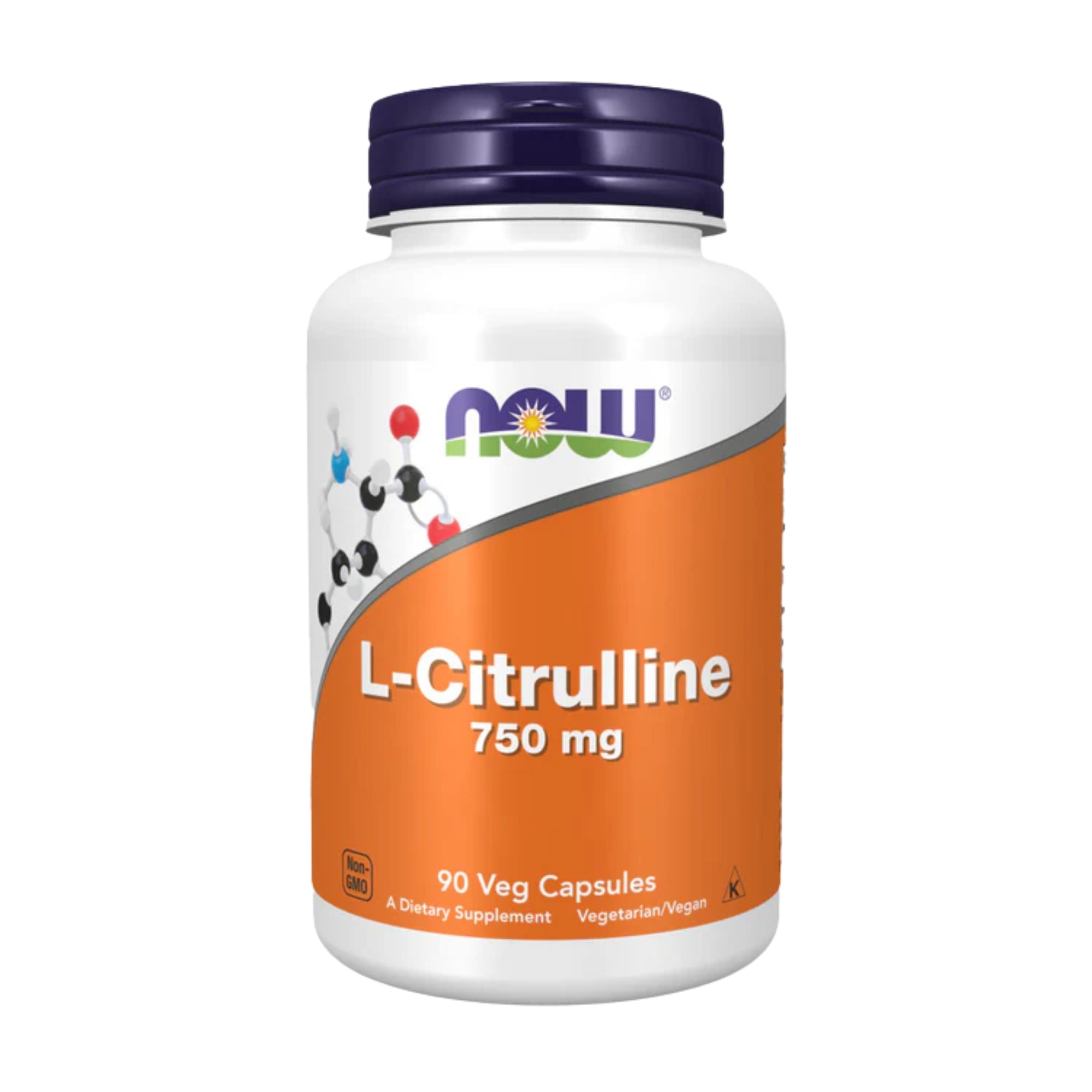 L-Citrullin | 750 mg pro Kapsel | 90 Kapseln | NOW Foods