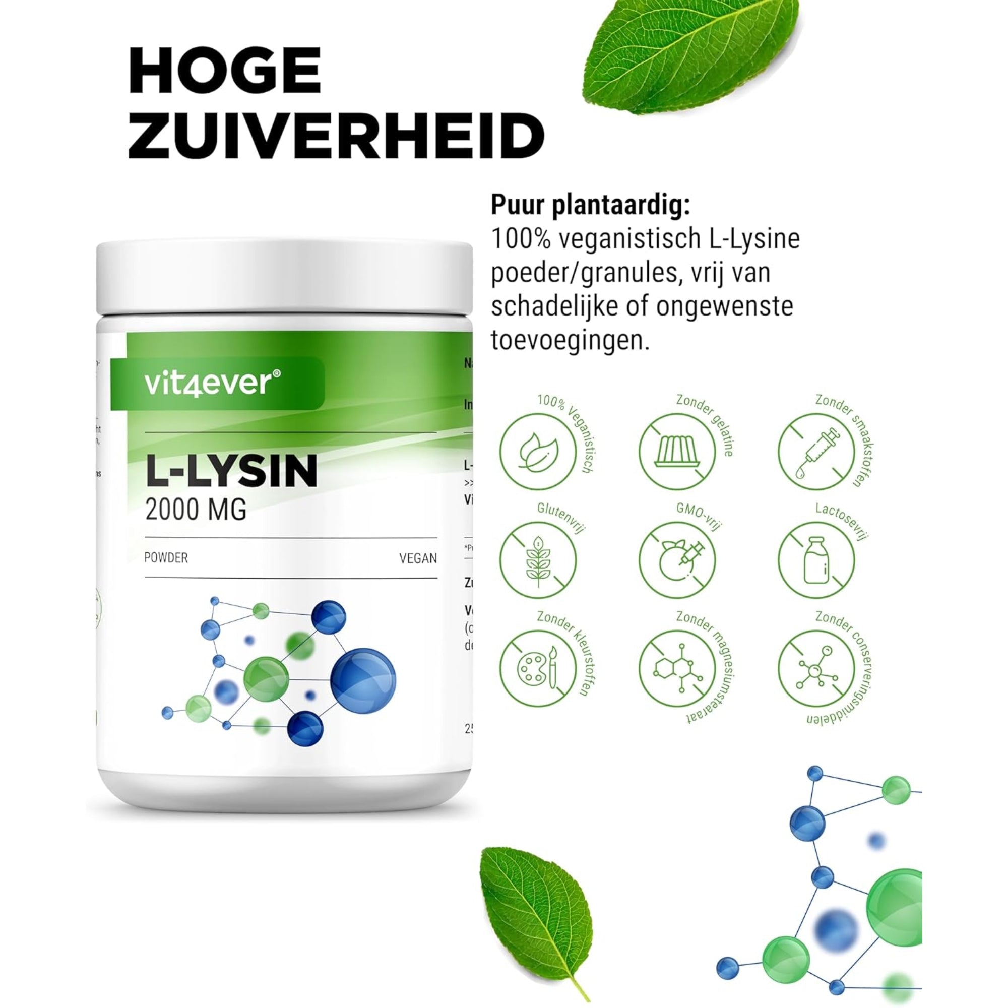 L-Lysine 2000mg Product Foto 2