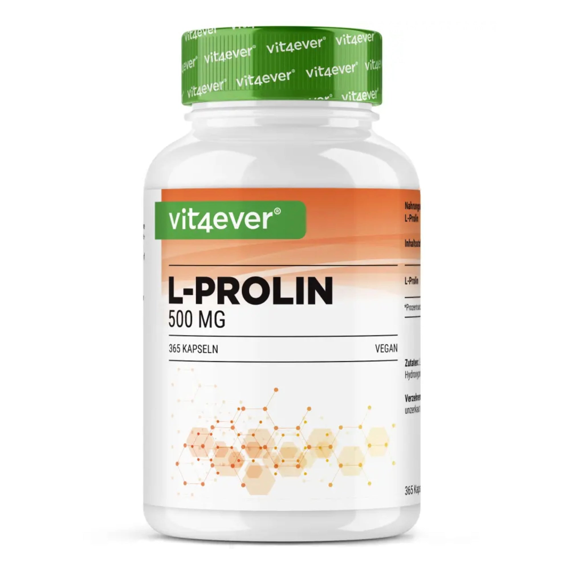 L-Proline 500mg Vit4ever