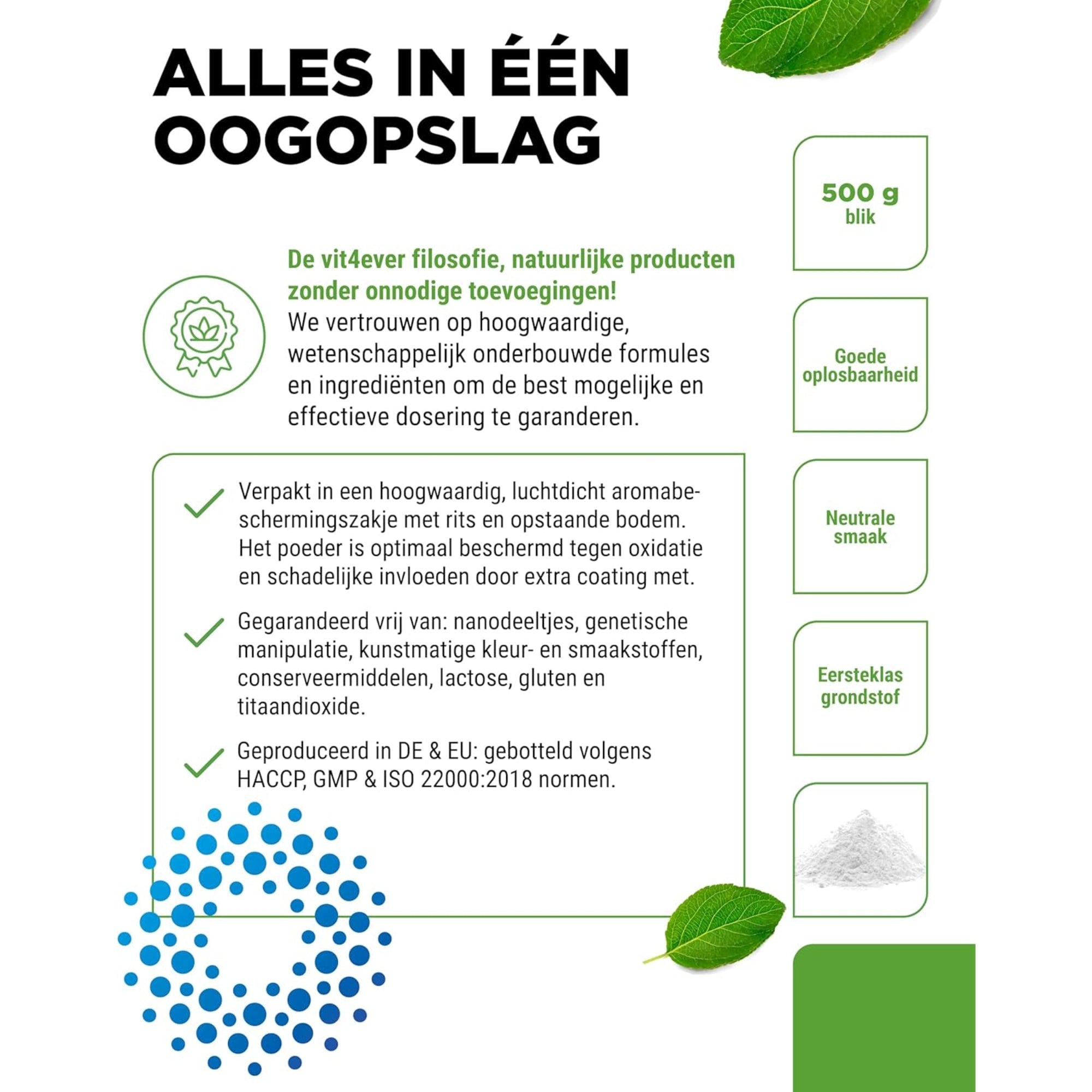 Meereskollagen (Fischkollagenhydrolyse) | 31 Portionen | Vit4ever