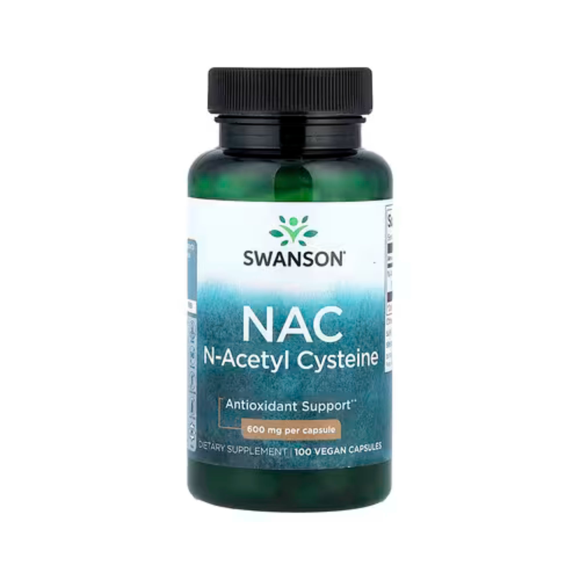N-Acetyl Cysteine 600mg | 100 vegan capsules | Swanson