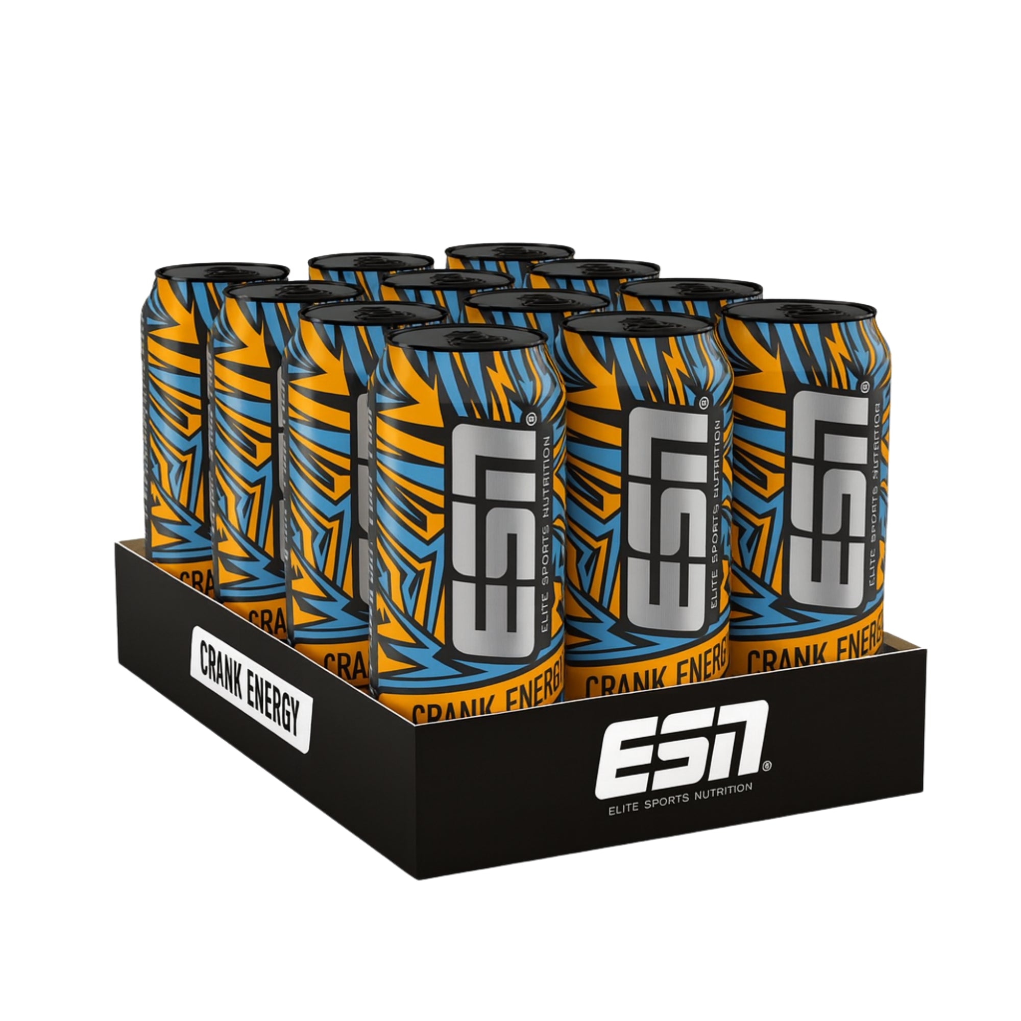 Crank Energy | Energy-Drink | 12 x 500 ml | ESN