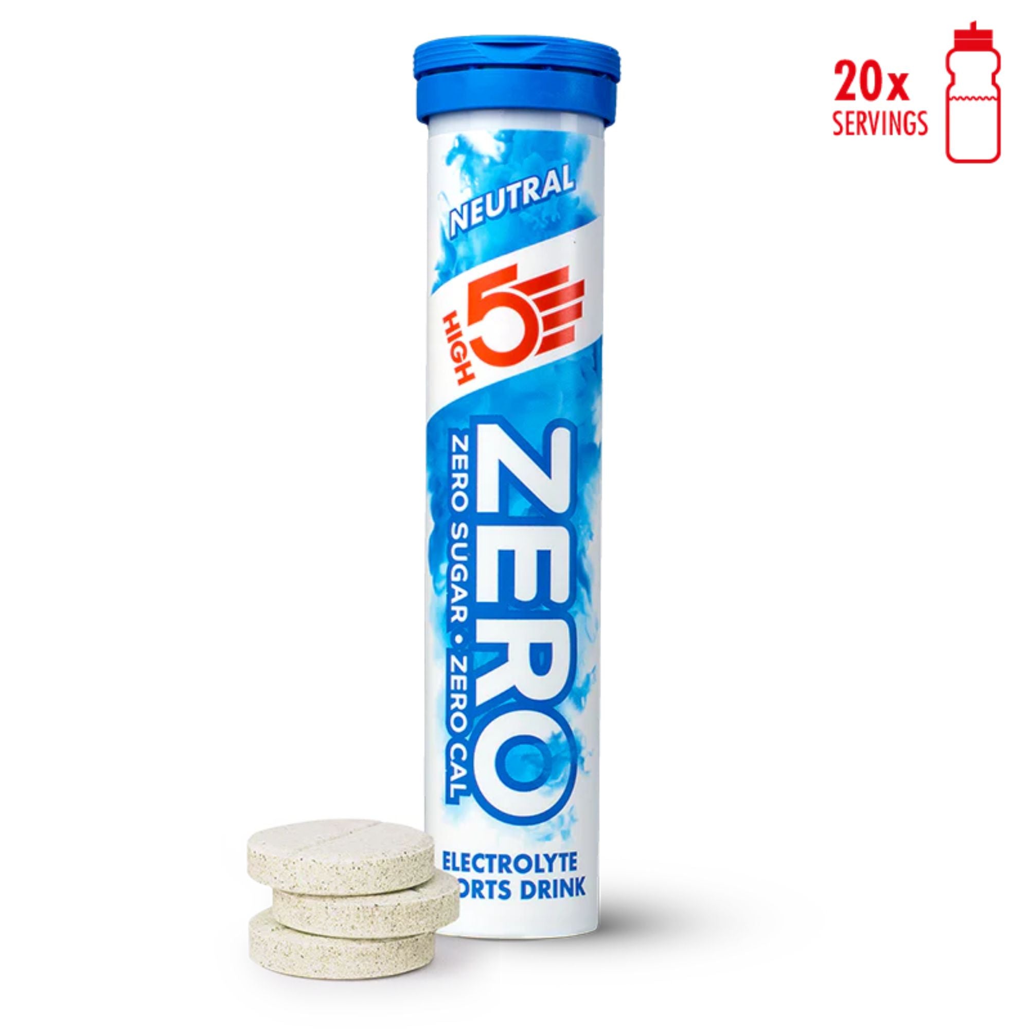 HIGH5 ZERO Neutral | elektrolyten bruistabletten