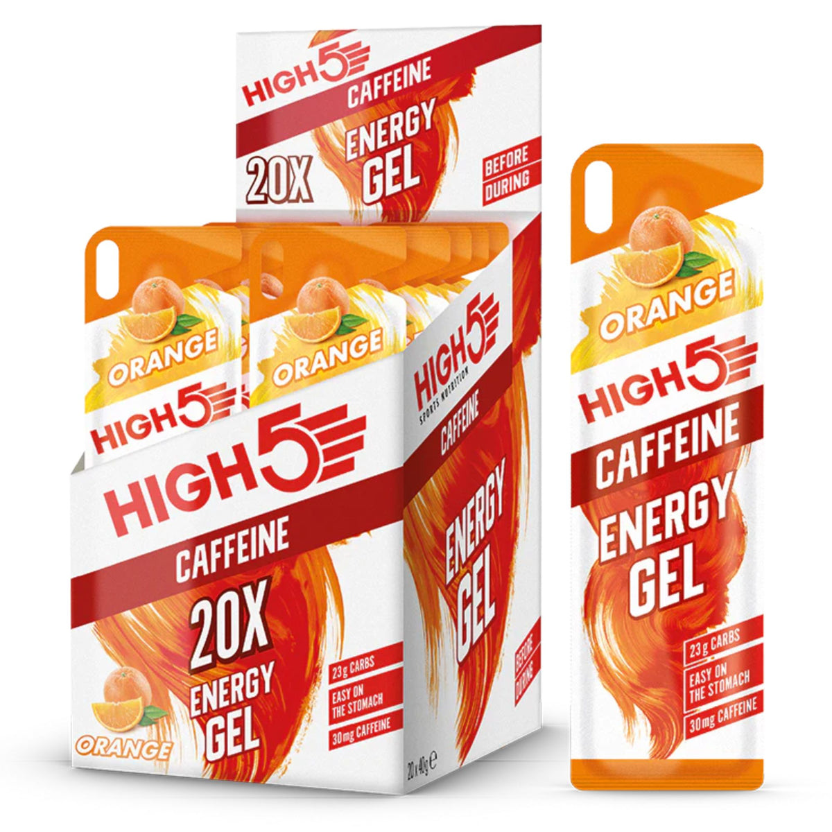 High5 Energy Gel Caffeine Orange - sportsupplement | kopen in Nederland en België