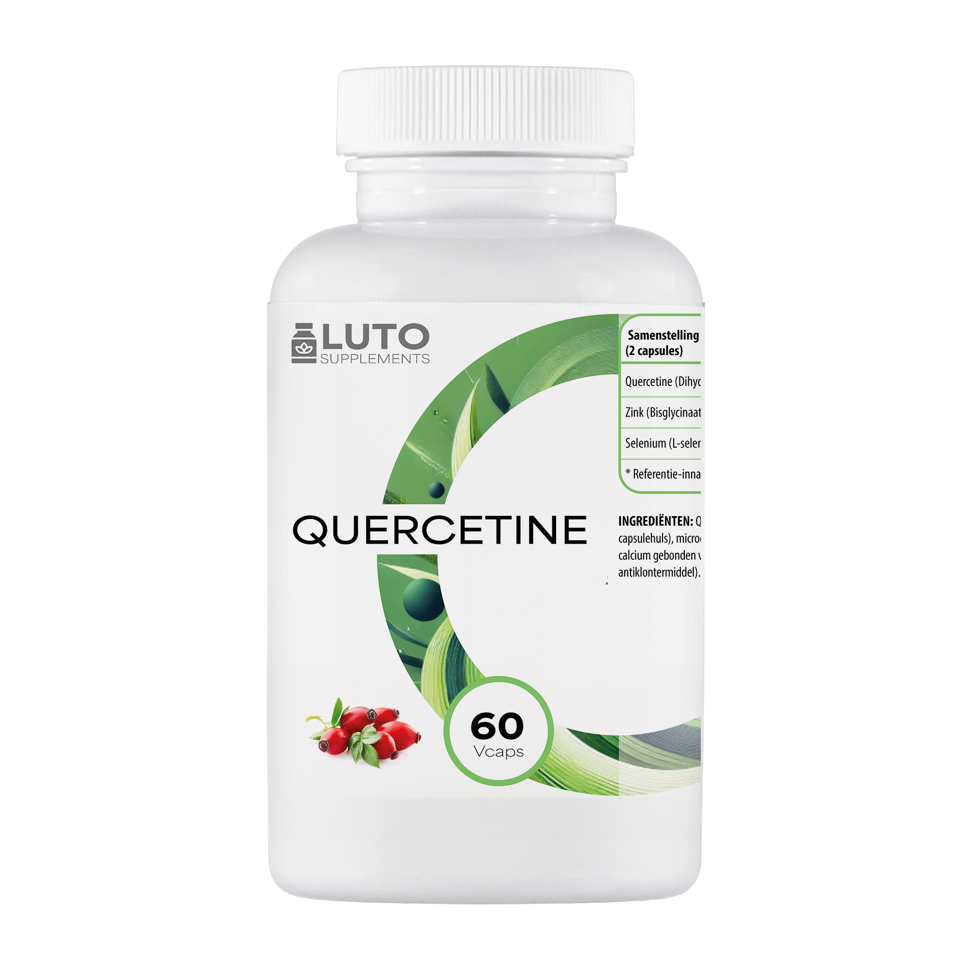 Quercetin + Zink + Selen | 60 Kapseln | LUTO Supplements