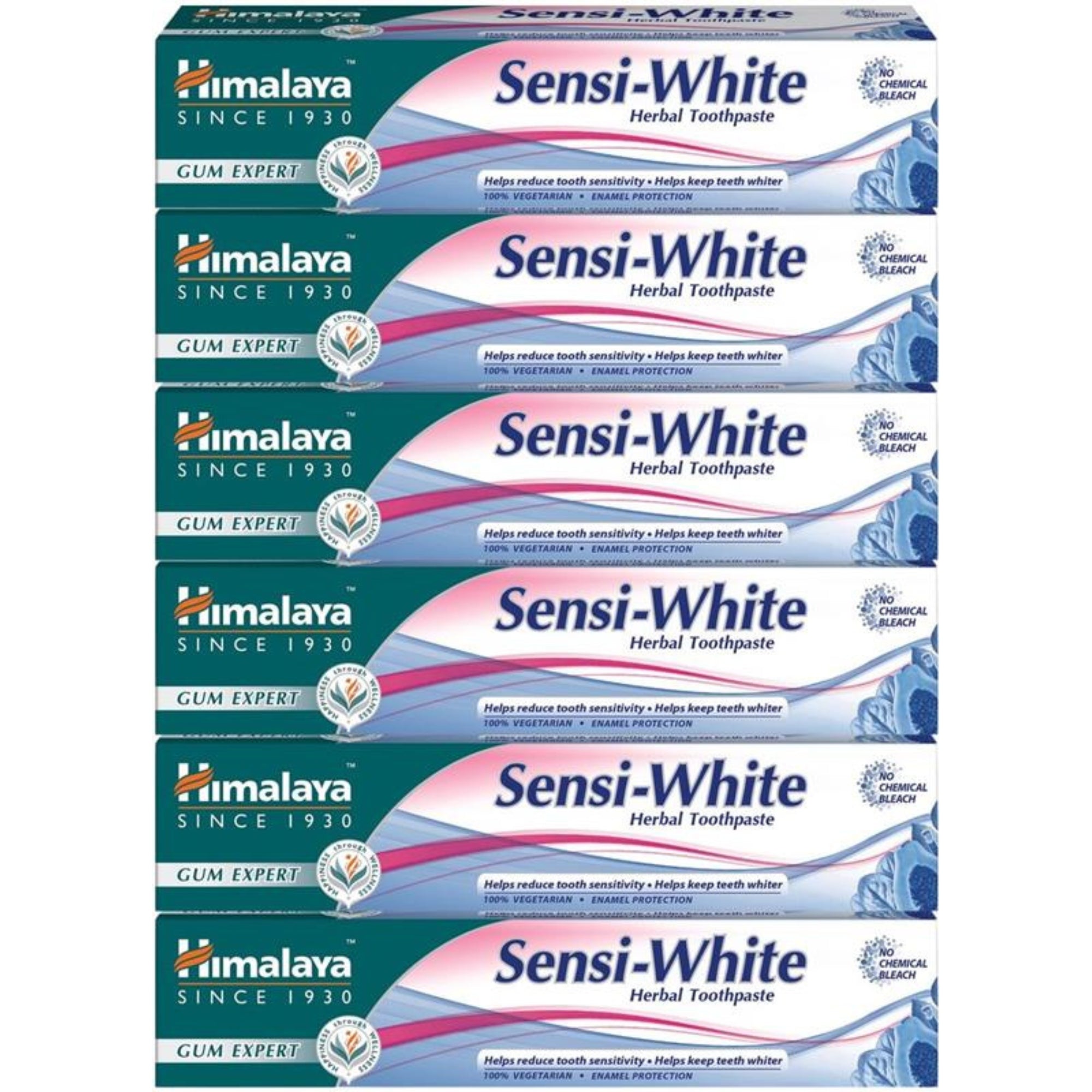 Sensi-White Kräuter-Zahnpasta (Sensi-White Herbal Toothpaste) | 75 ml | Himalaya