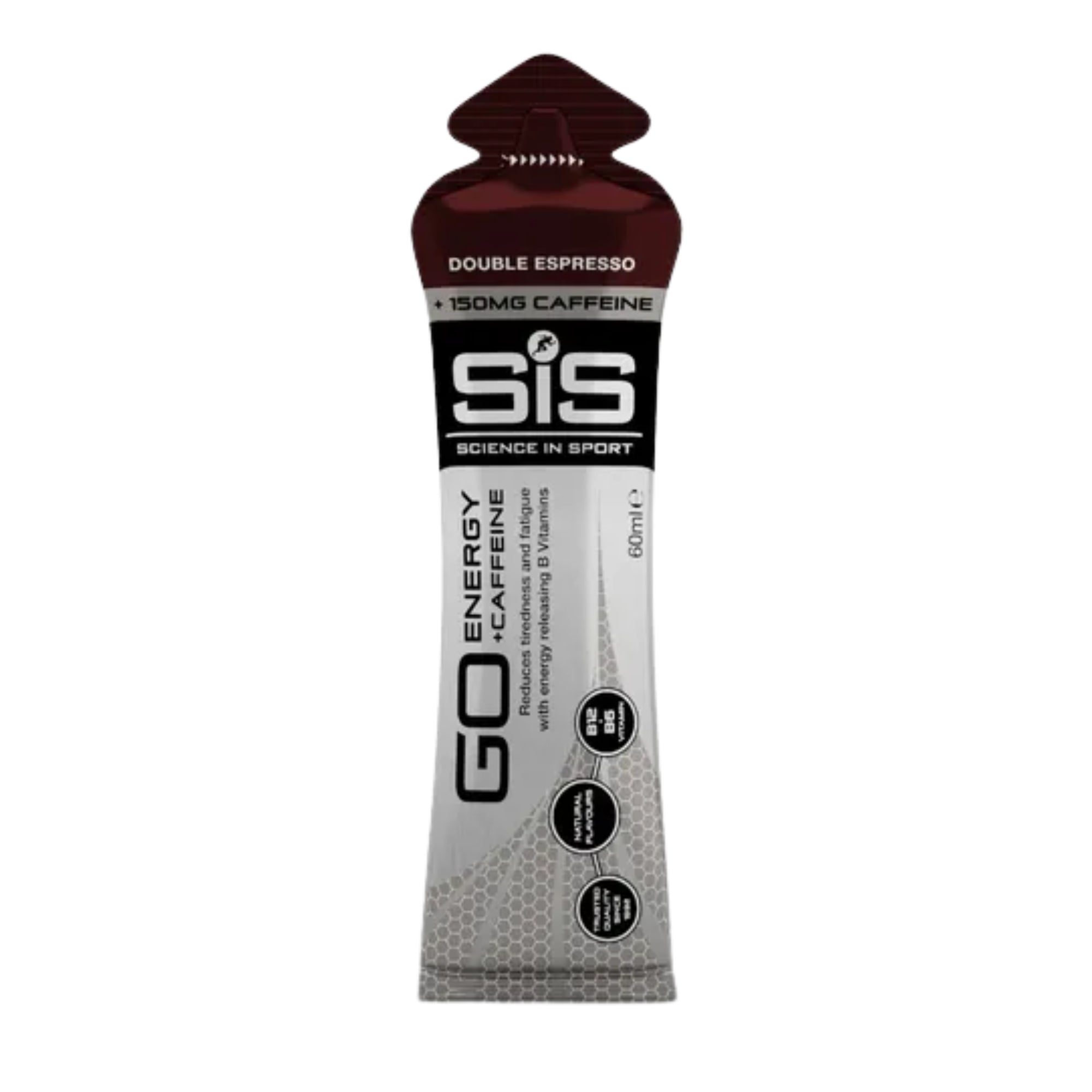 SiS Go Isotonic Energygel + Cafeïne - Dubble Espresso - 1 x 60ml