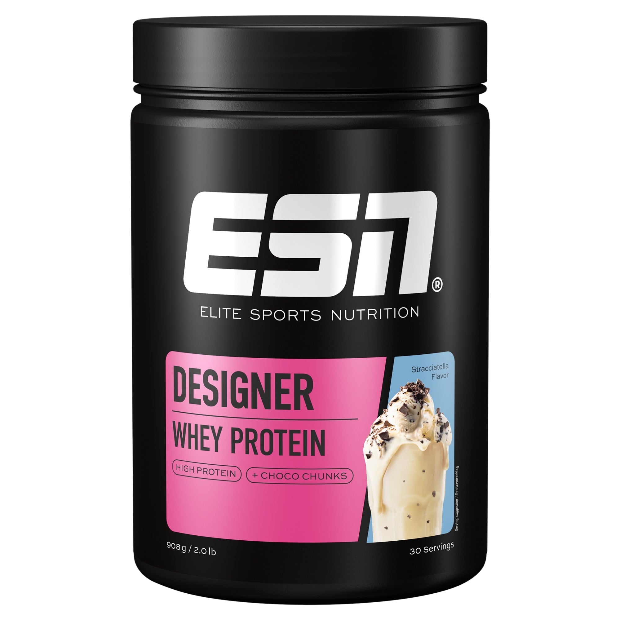 Designer Whey Protein Stracciatella | 908 gram | ESN