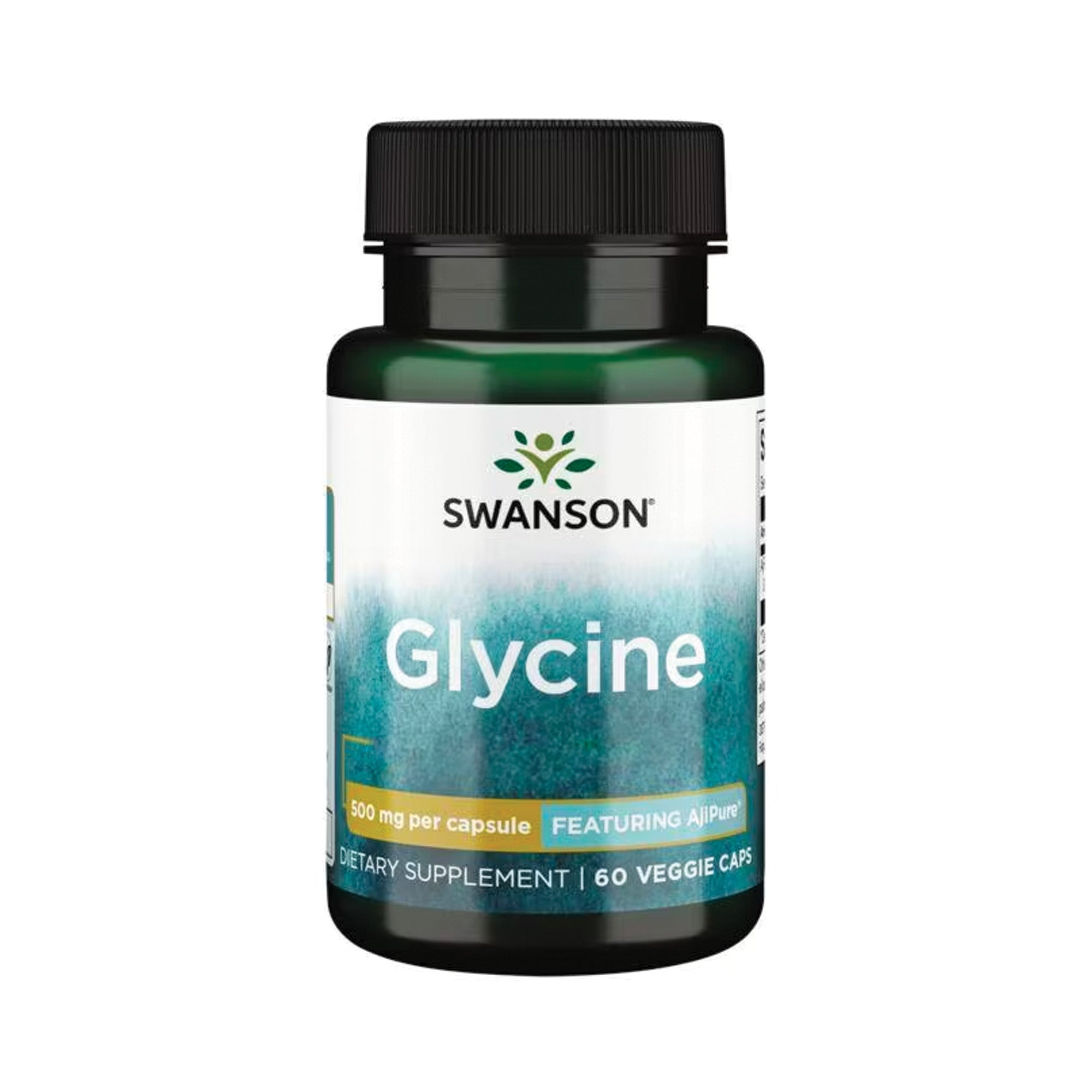 Glycine 500mg | 100 veggiecaps | Swanson