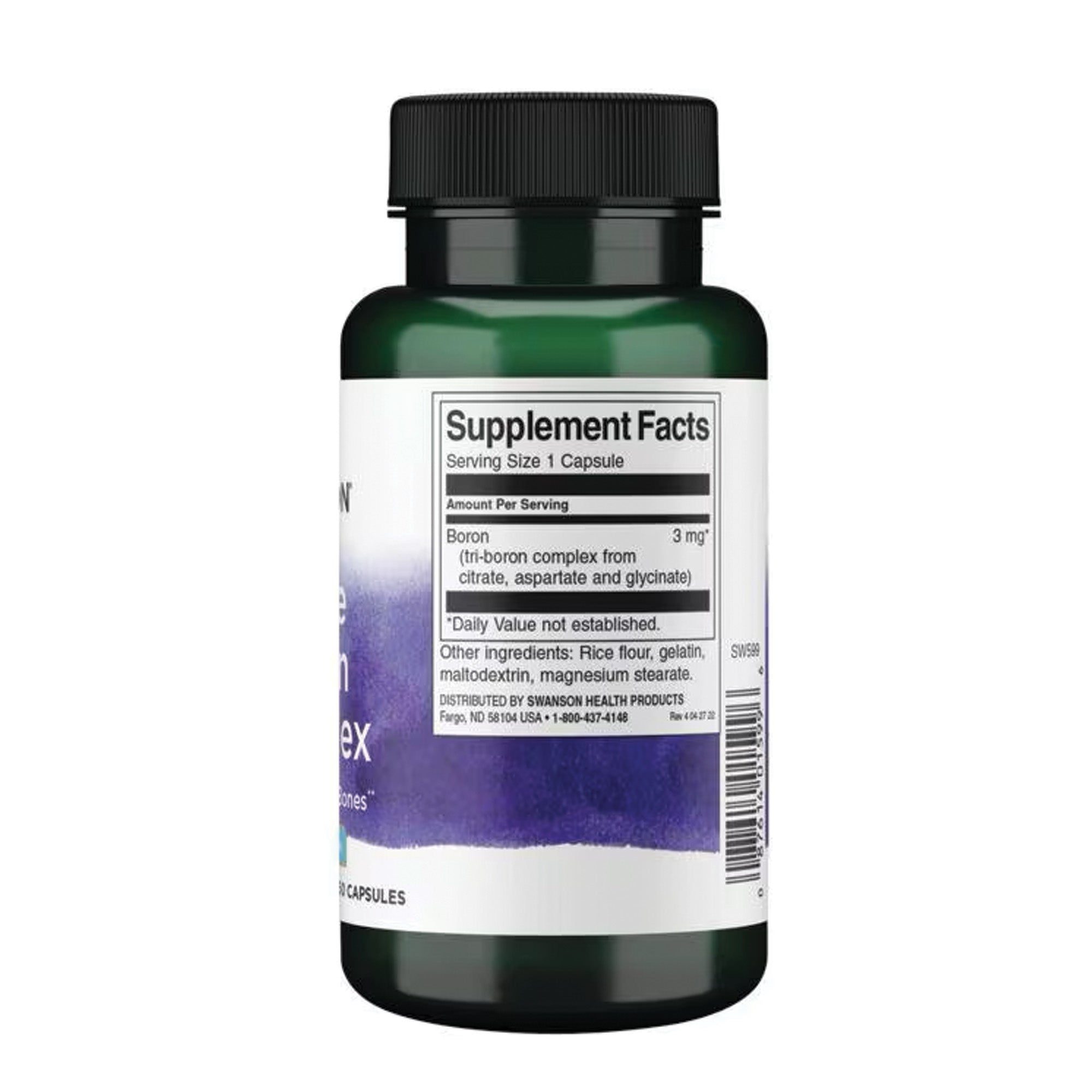 Triple Boron Complex (3mg) | 250 capsules | Swanson