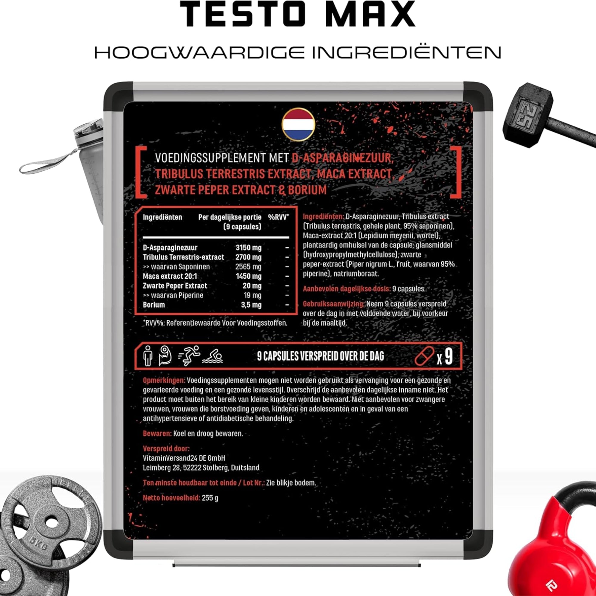 Testo max Label GEN