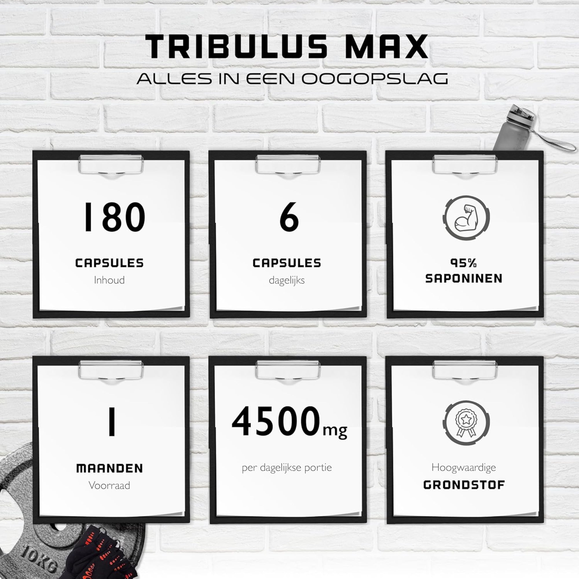 Tribulus terrestris max GEN samenstelling