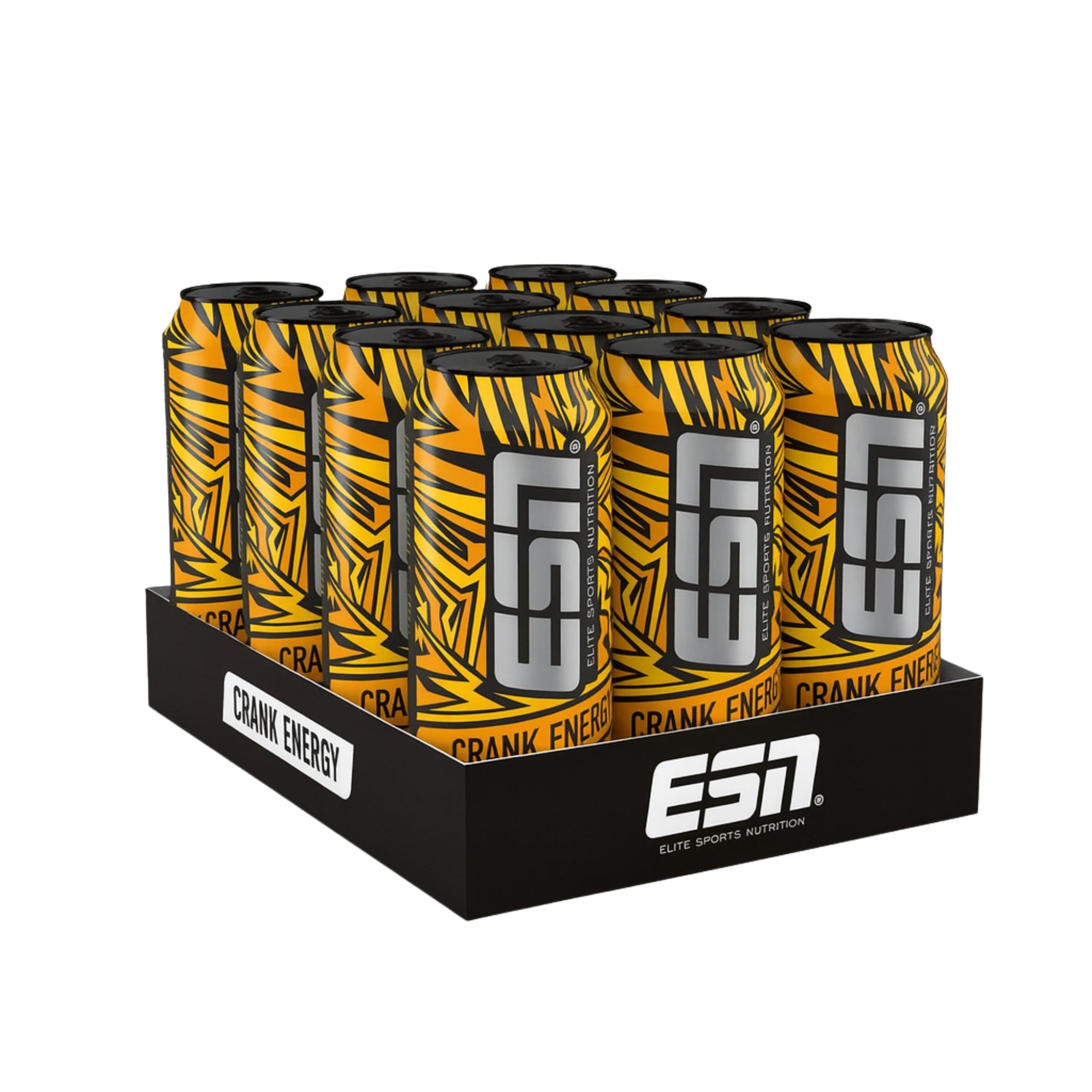 Crank Energy | Energy-Drink | 12 x 500 ml | ESN