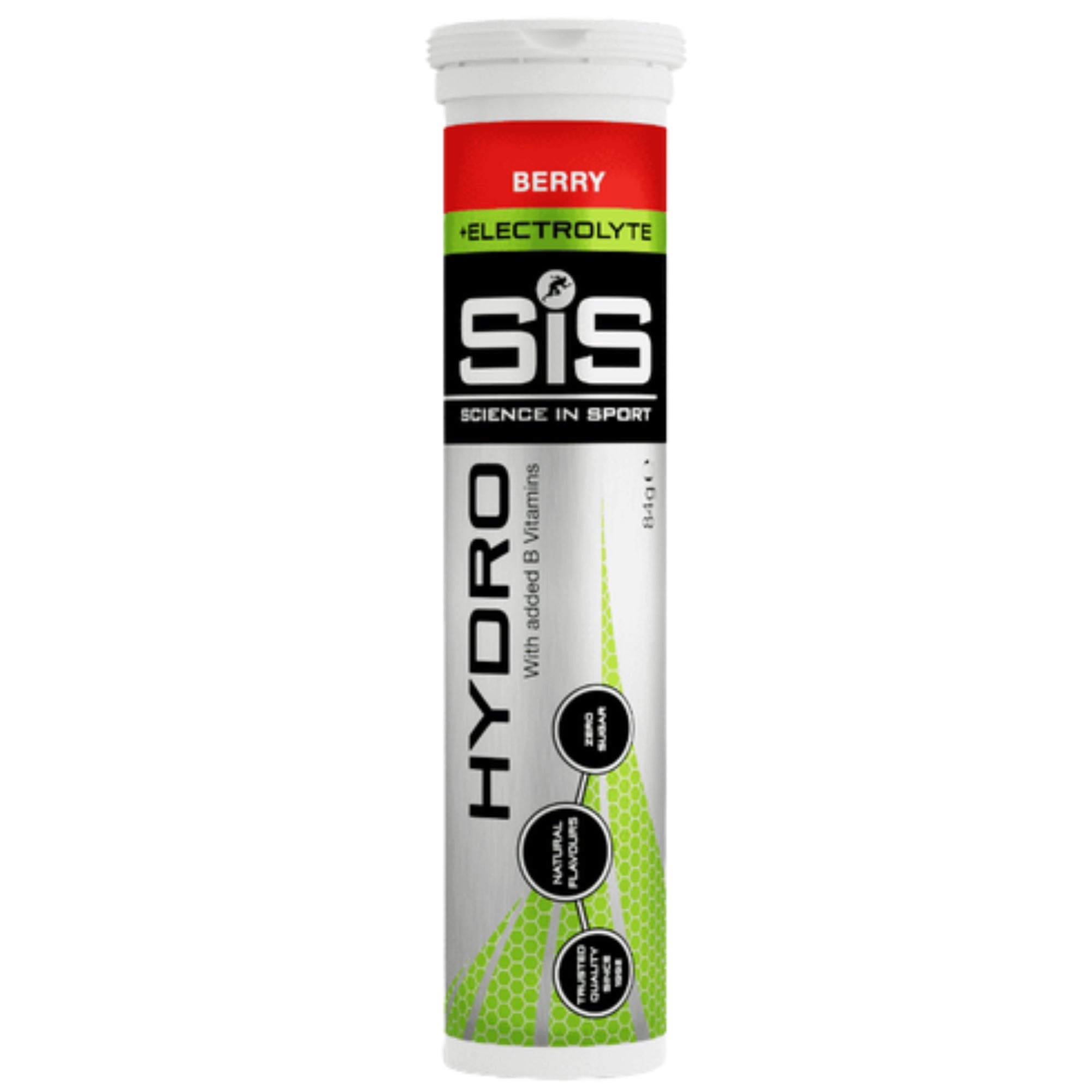 #Inhoud_1_stuk SiS Hydro Tablets Berry tube - 20 bruistabletten met natrium kalium calcium en magnesium