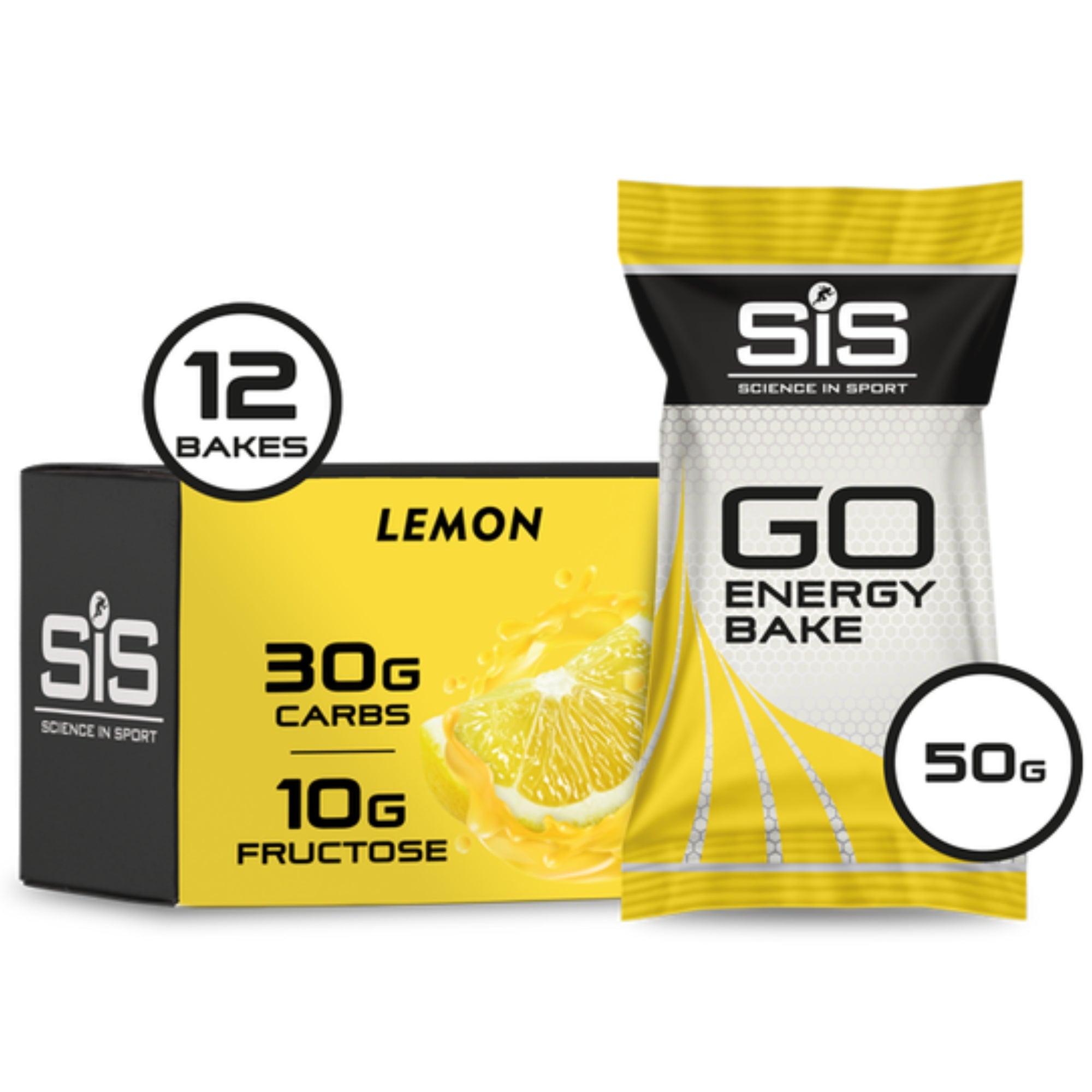 SIS Go Energy Bake | 12-pack | Lemon