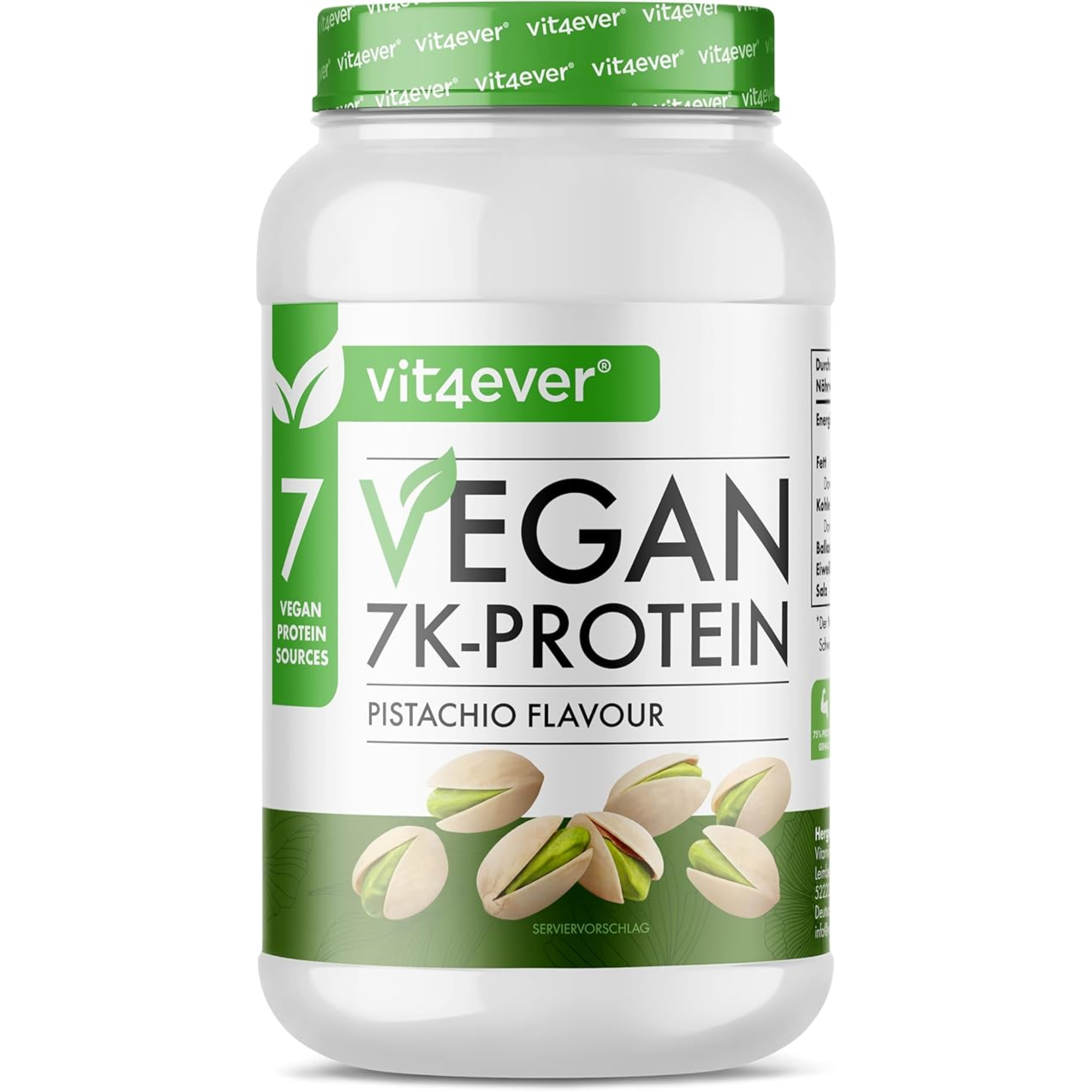 Veganes Proteinpulver 7K | 1KG | Vit4ever
