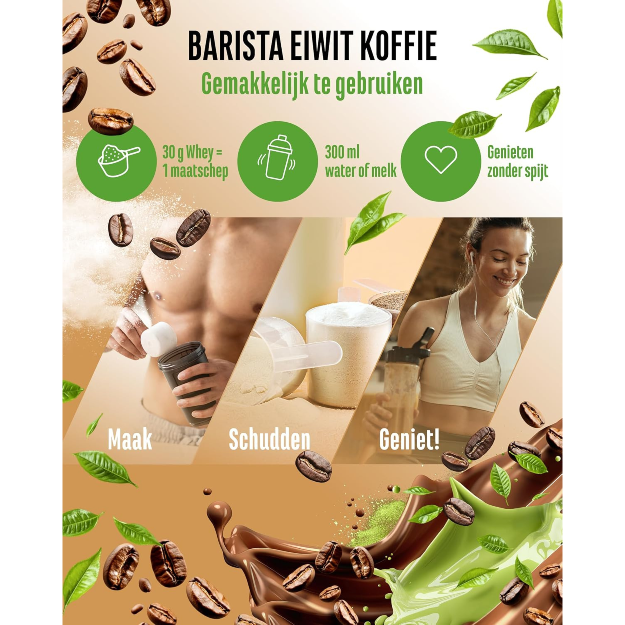 Vegan Barista Whey Matcha - 908g | Vit4ever