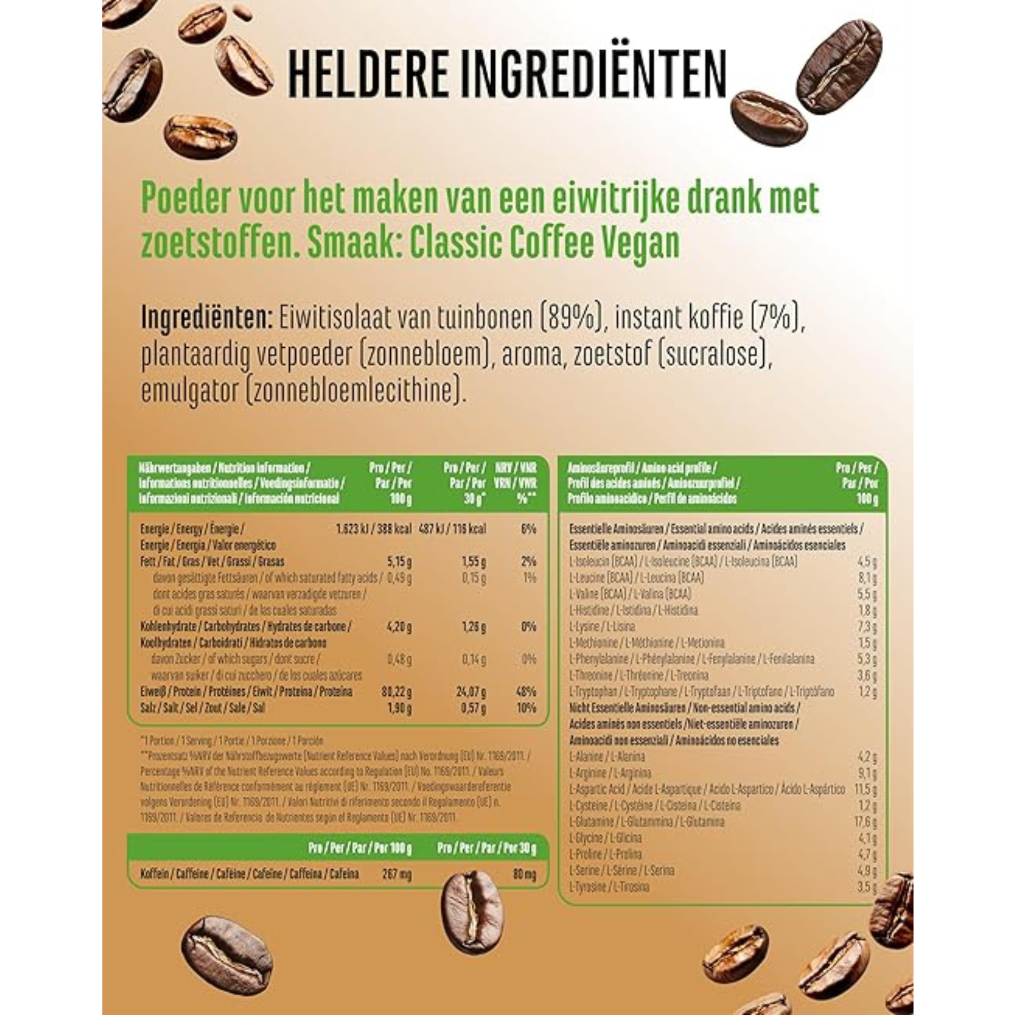 Vegan Barista Whey Classic - 908g | Vit4ever