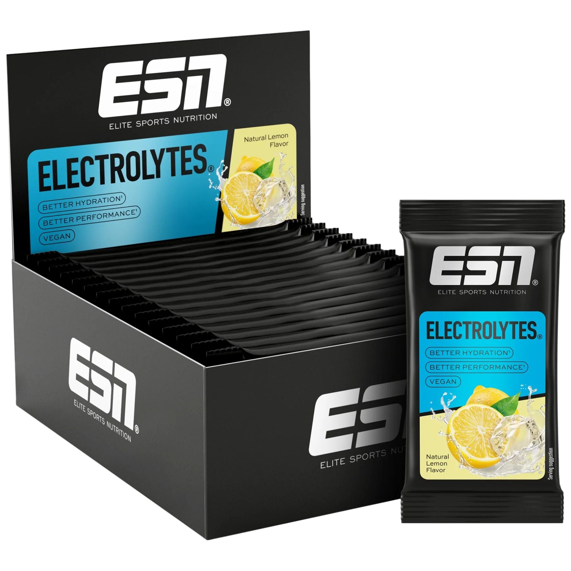 ESN Electrolyten Natural Lemon | 15x22,5 g | ESN