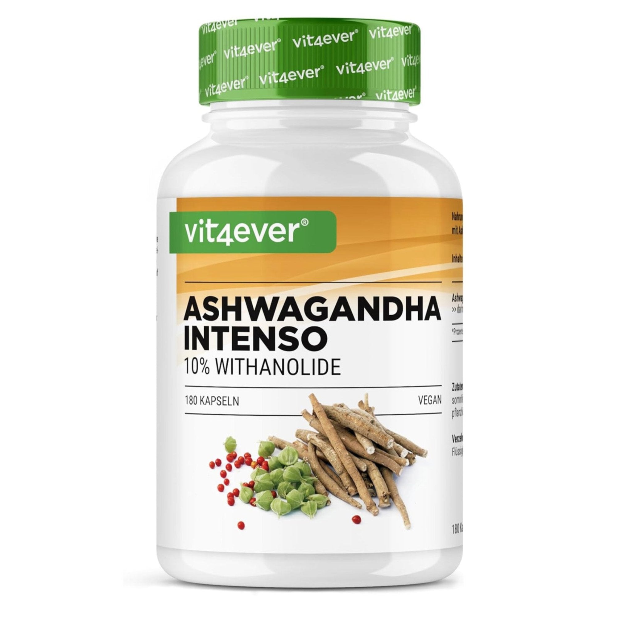 Ashwagandha intensiv mit 10 % Withanolide