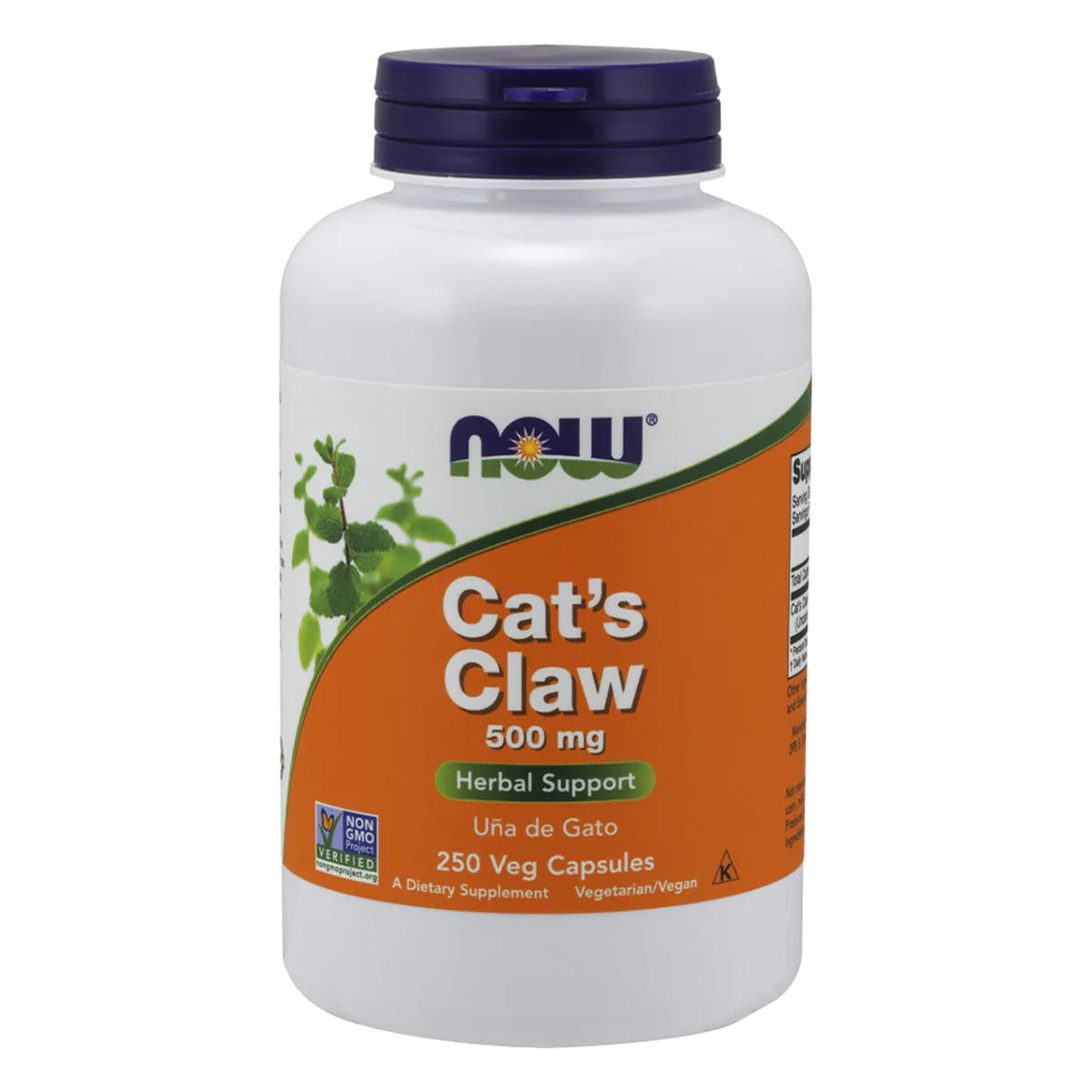 Cat's Claw Kattenklauw 500mg | 250 Capsules | NOW Foods