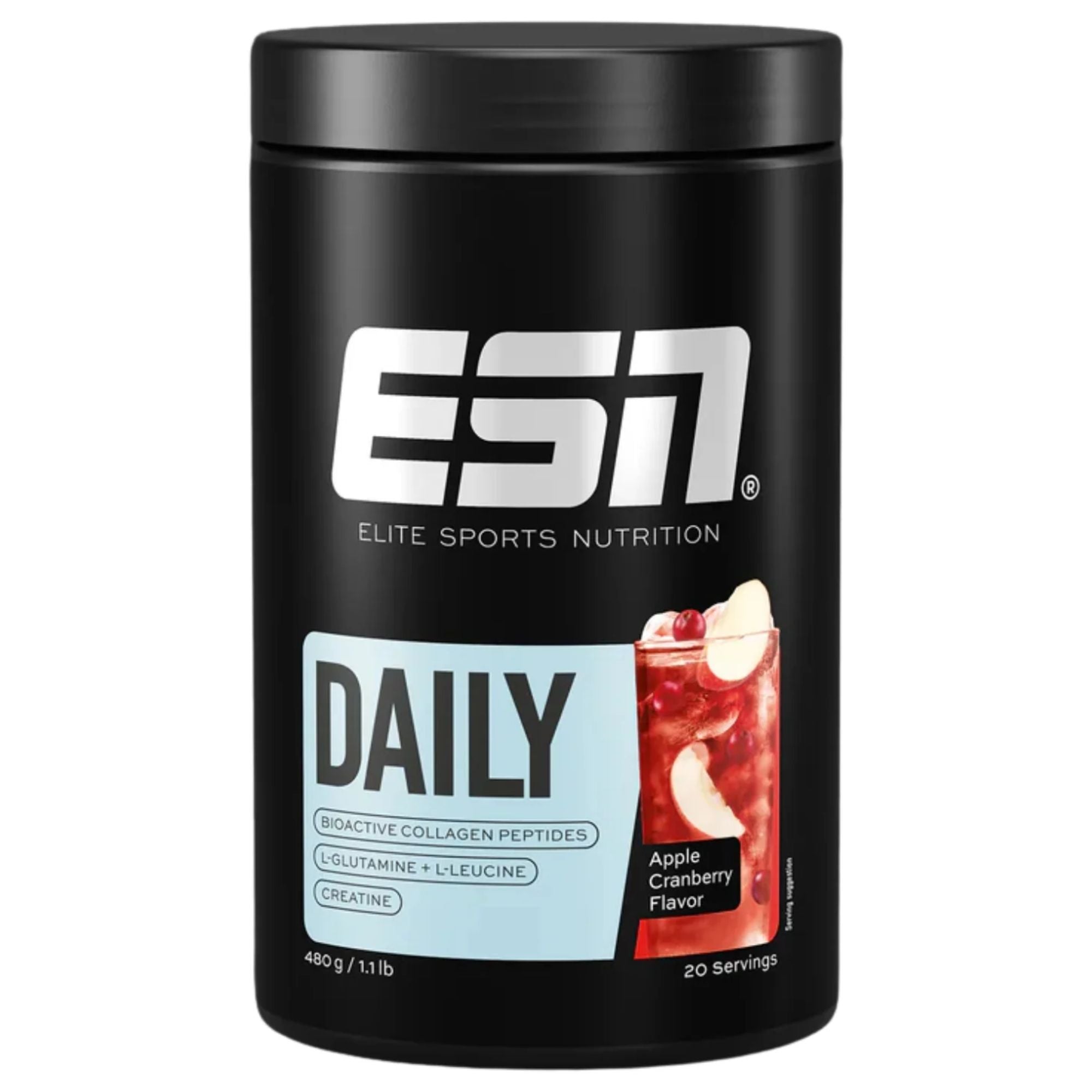 ESN Daily Apple Cranberry 480 g - sportsupplement | kopen in Nederland en België