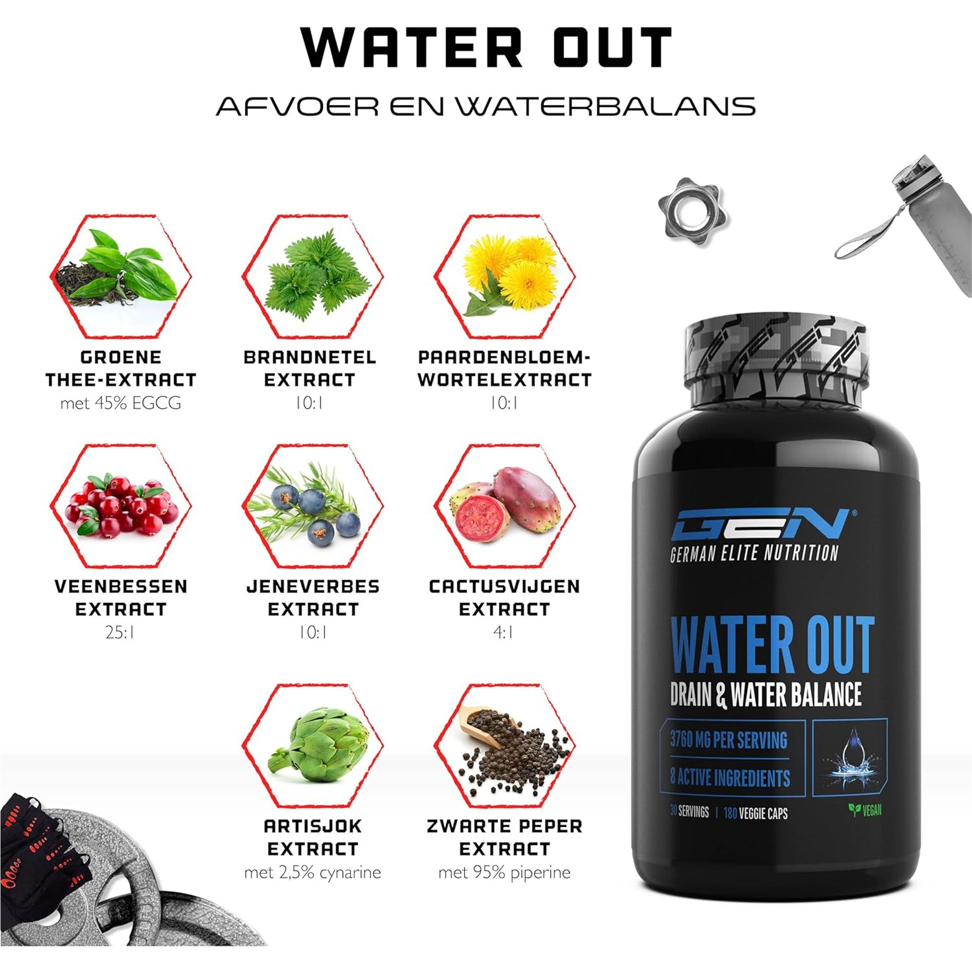 Water Out Complex | 180 capsules | German Elite Nutrition